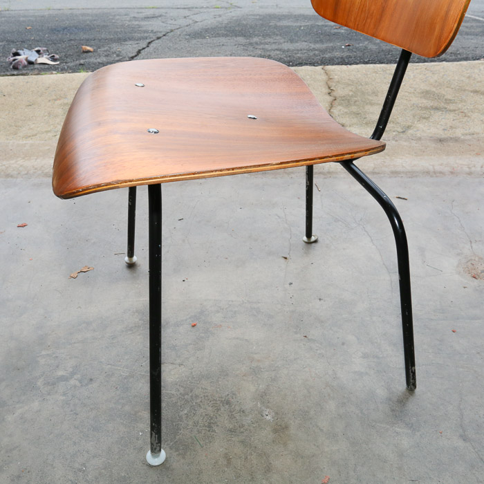 "Eames Molded Plywood Dining Chair" Bent Plywood Chairs, Mid-20th Century