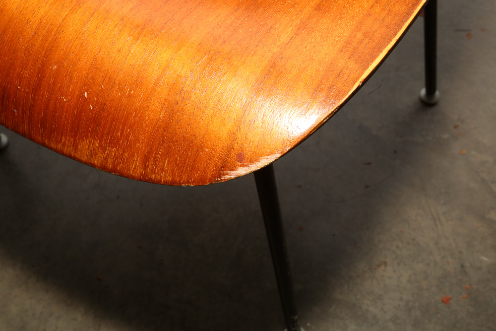 "Eames Molded Plywood Dining Chair" Bent Plywood Chairs, Mid-20th Century