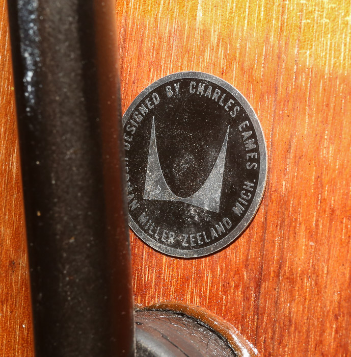 "Eames Molded Plywood Dining Chair" Bent Plywood Chairs, Mid-20th Century