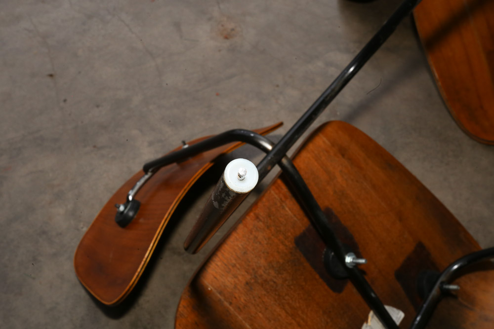 "Eames Molded Plywood Dining Chair" Bent Plywood Chairs, Mid-20th Century