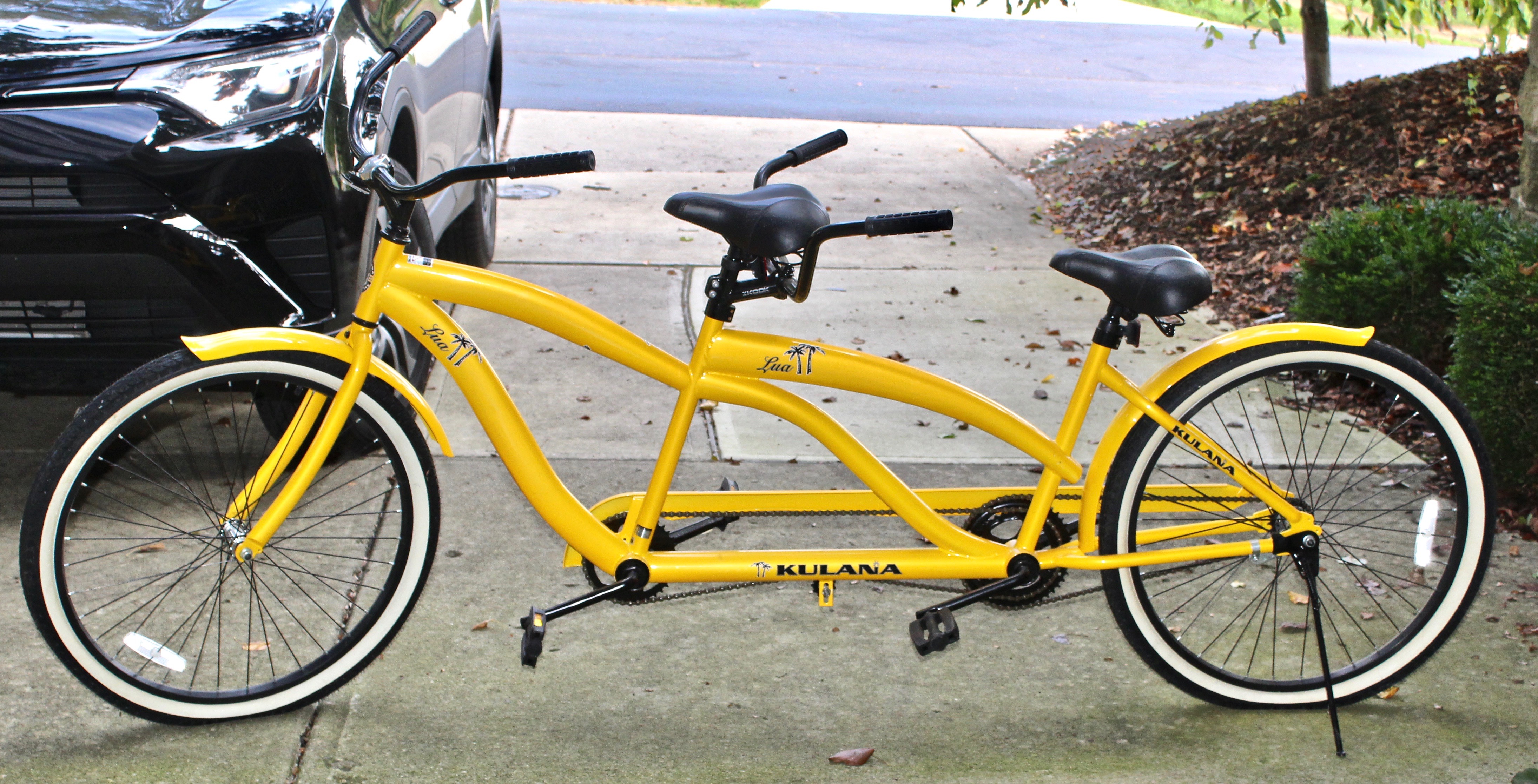 Kulana Lua Yellow Tandem Bike