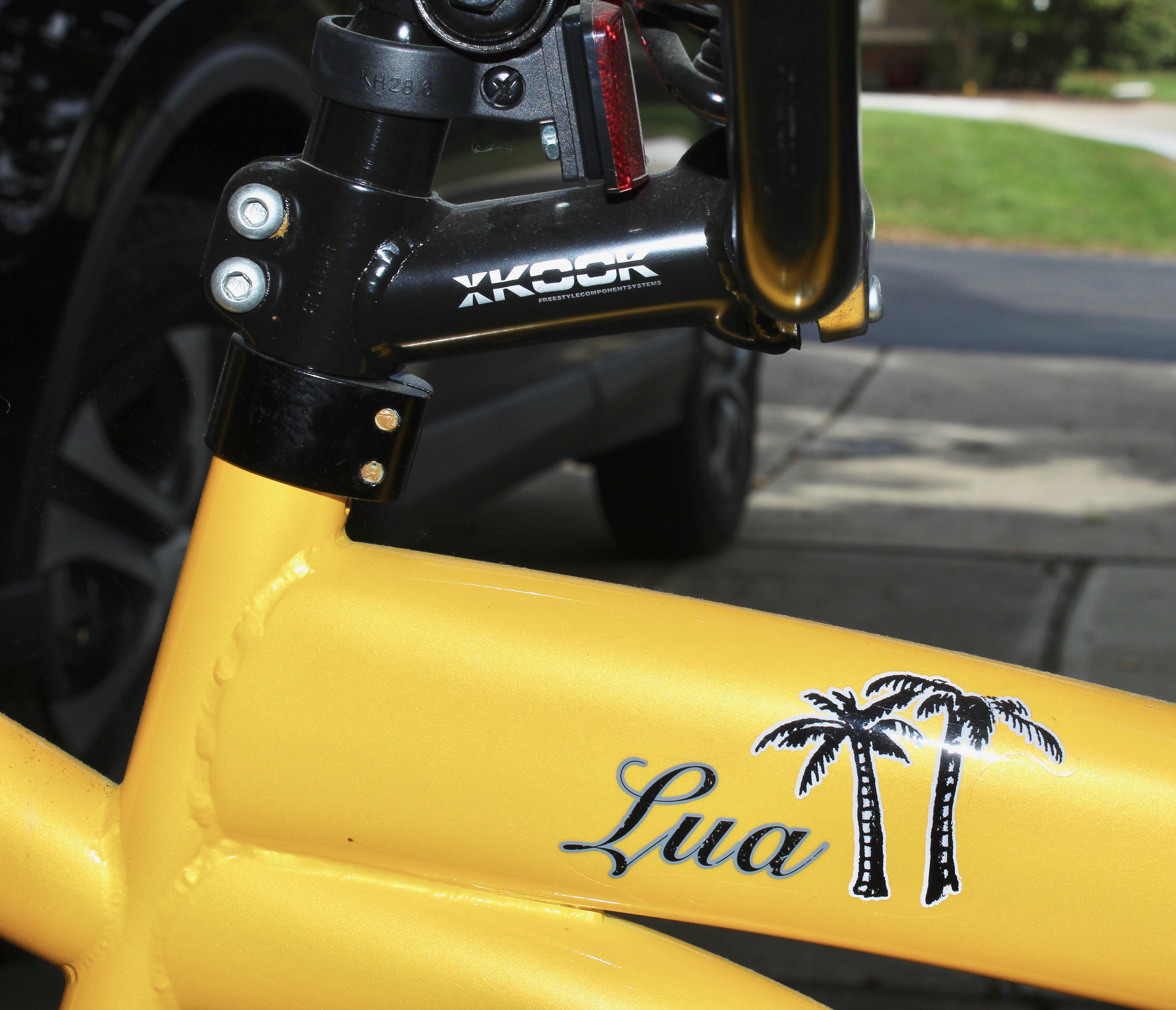 Kulana Lua Yellow Tandem Bike