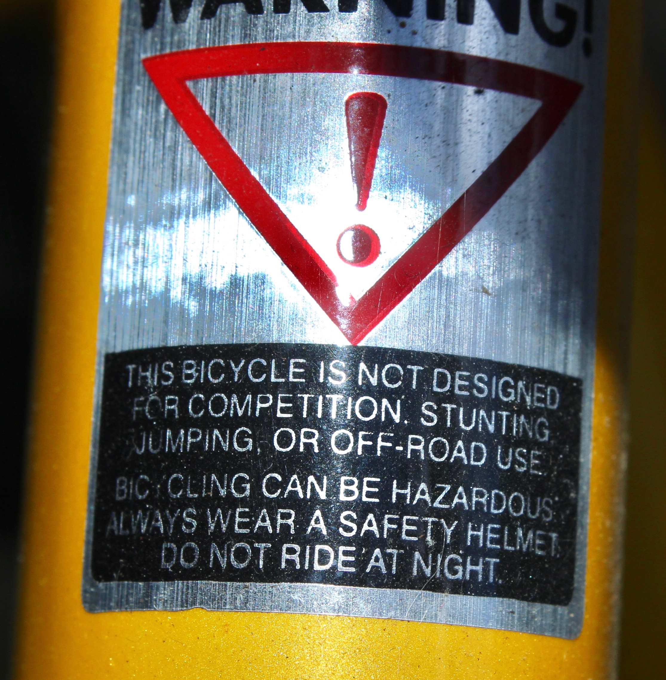 Kulana Lua Yellow Tandem Bike