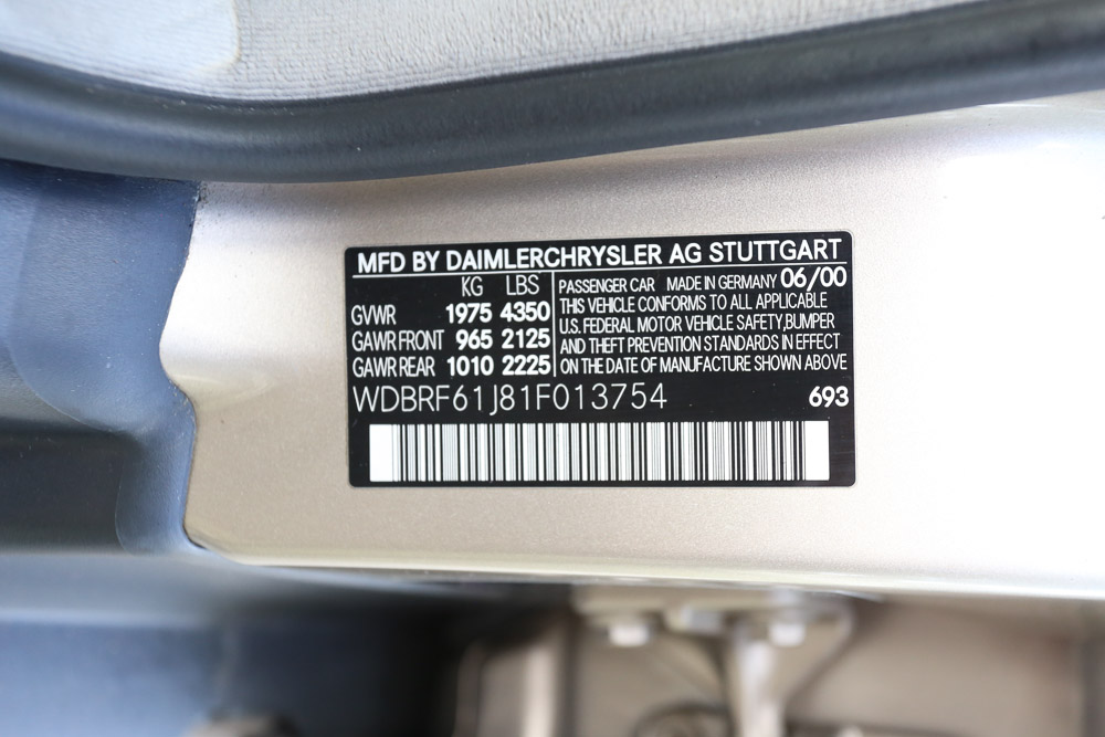 2001 Mercedes-Benz C240 Luxury Sedan