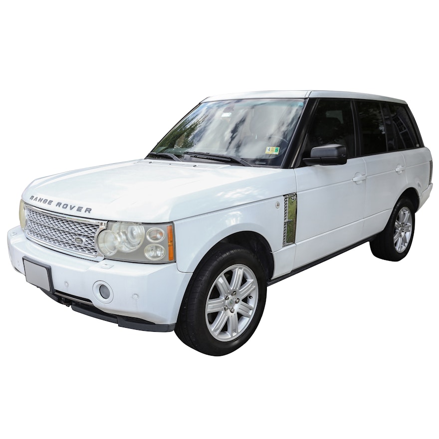 2007 Land Rover Range Rover HSE Sport Utility Vehicle