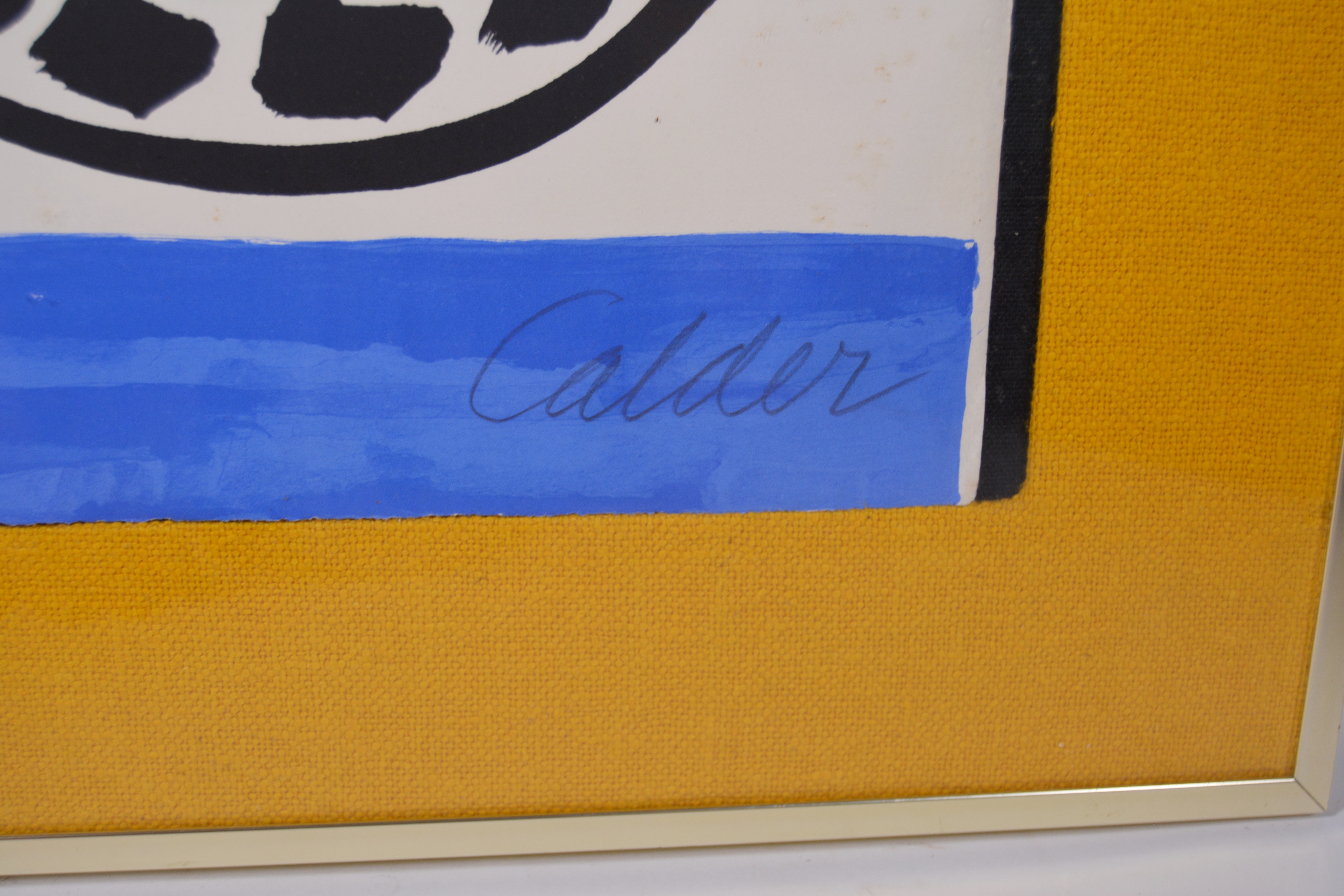 Alexander Calder Limited Edition Lithograph "Spotted Pork Chop"