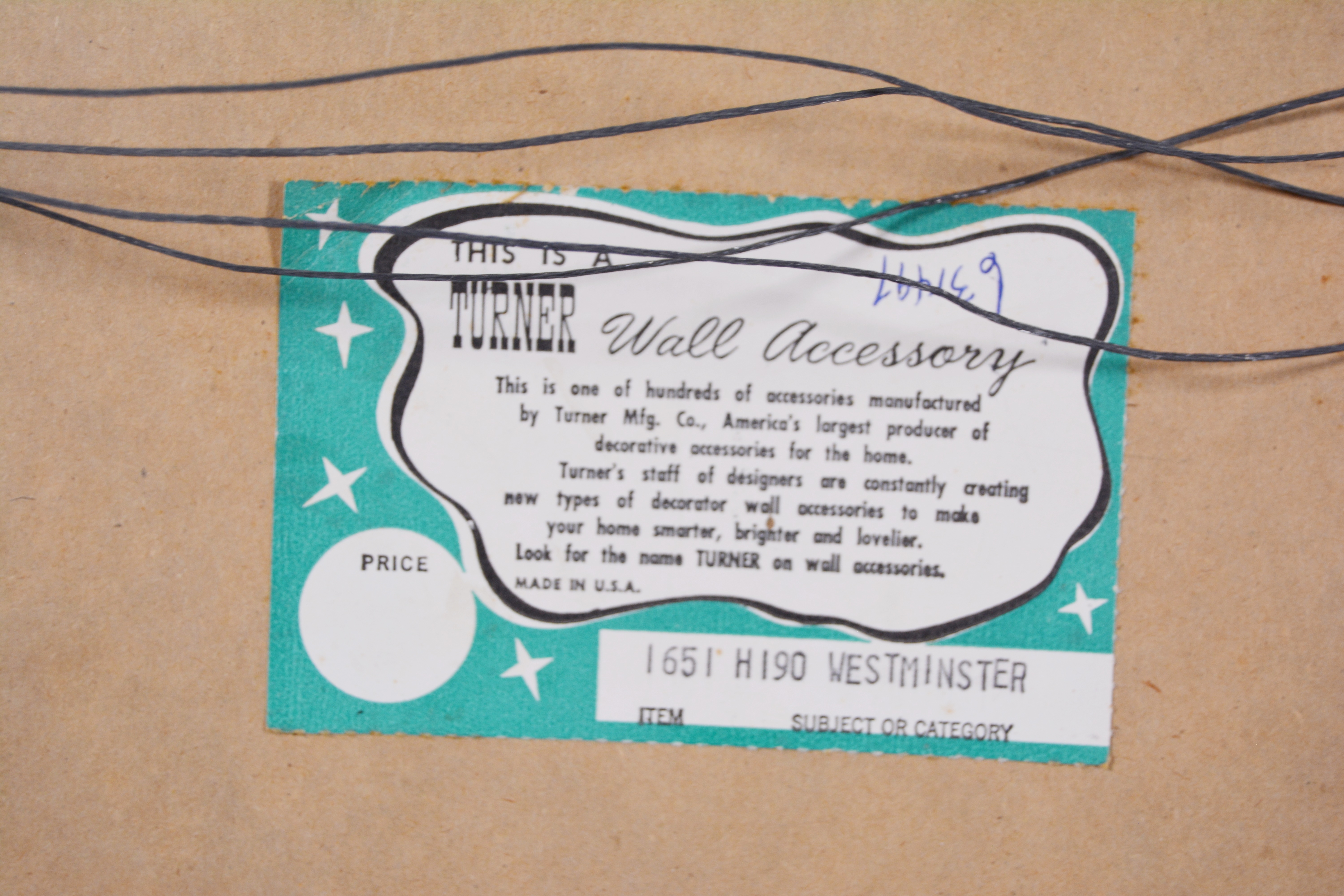 Offset Lithograph of Westminster College