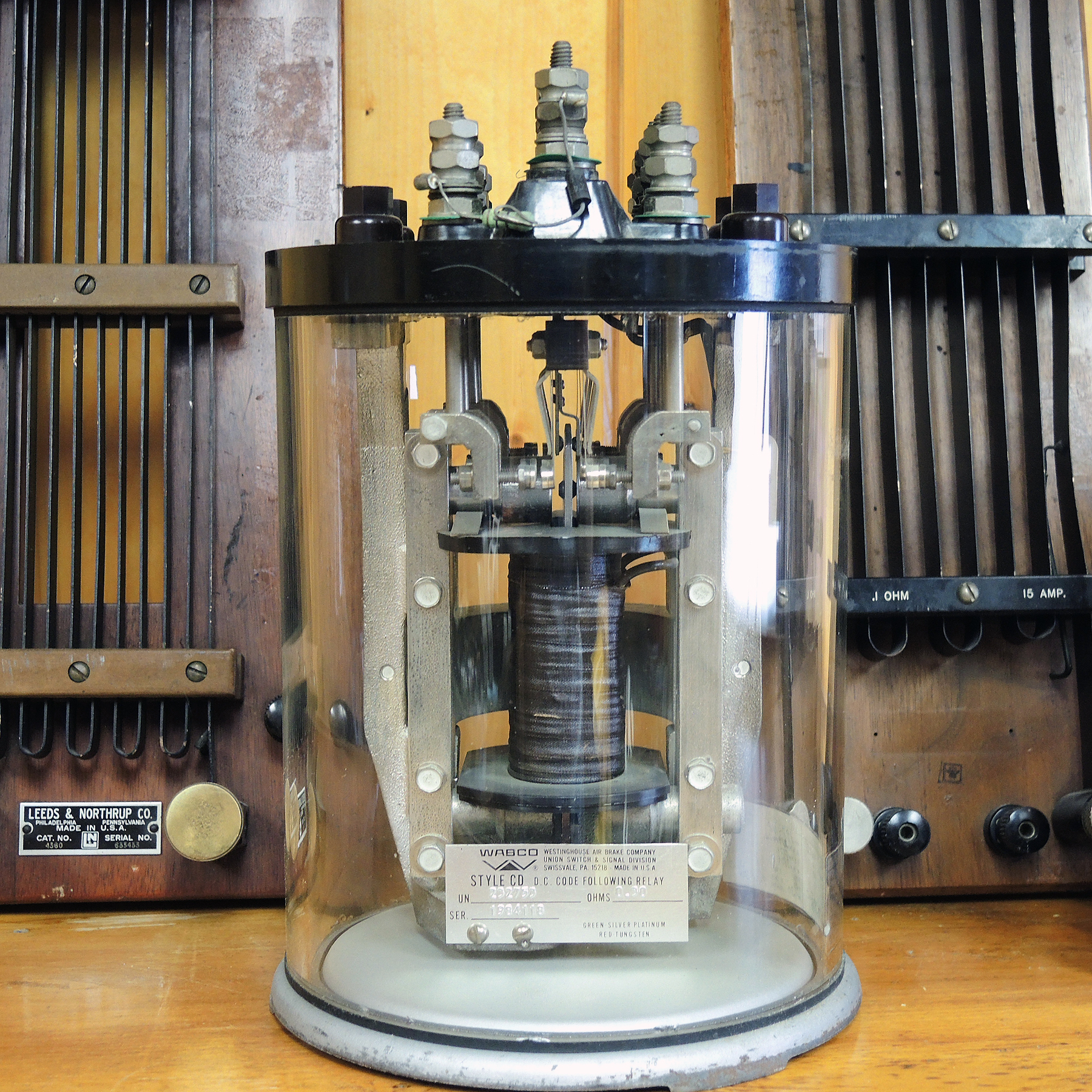 Railroad Signal Relays and Vintage Resistors