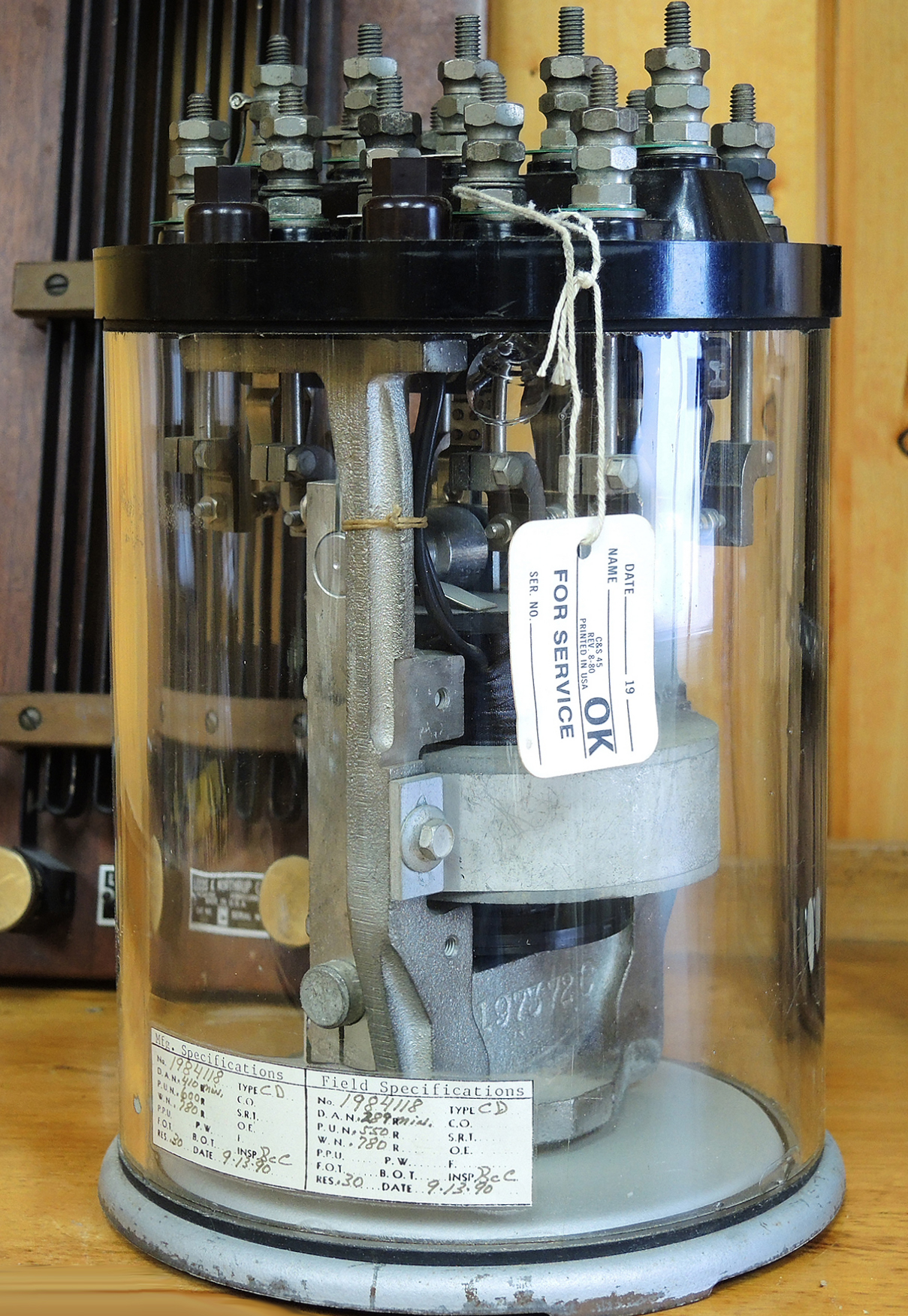 Railroad Signal Relays and Vintage Resistors