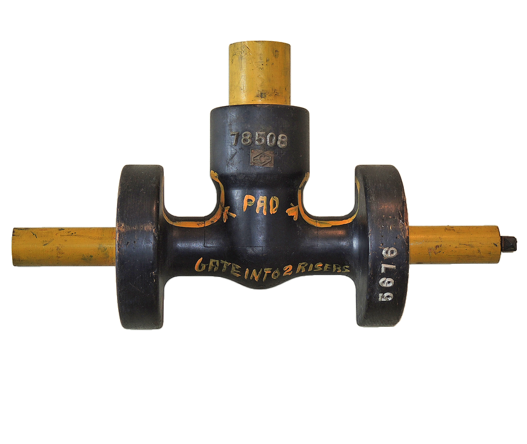 Antique Industrial Wooden Foundry Molds Including William Powell Company