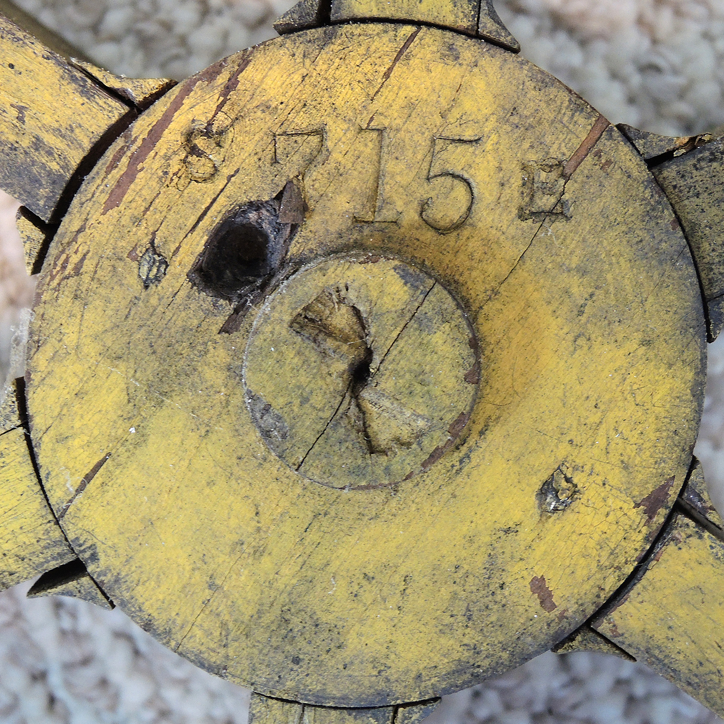 Antique Industrial Wooden Foundry Molds Including William Powell Company