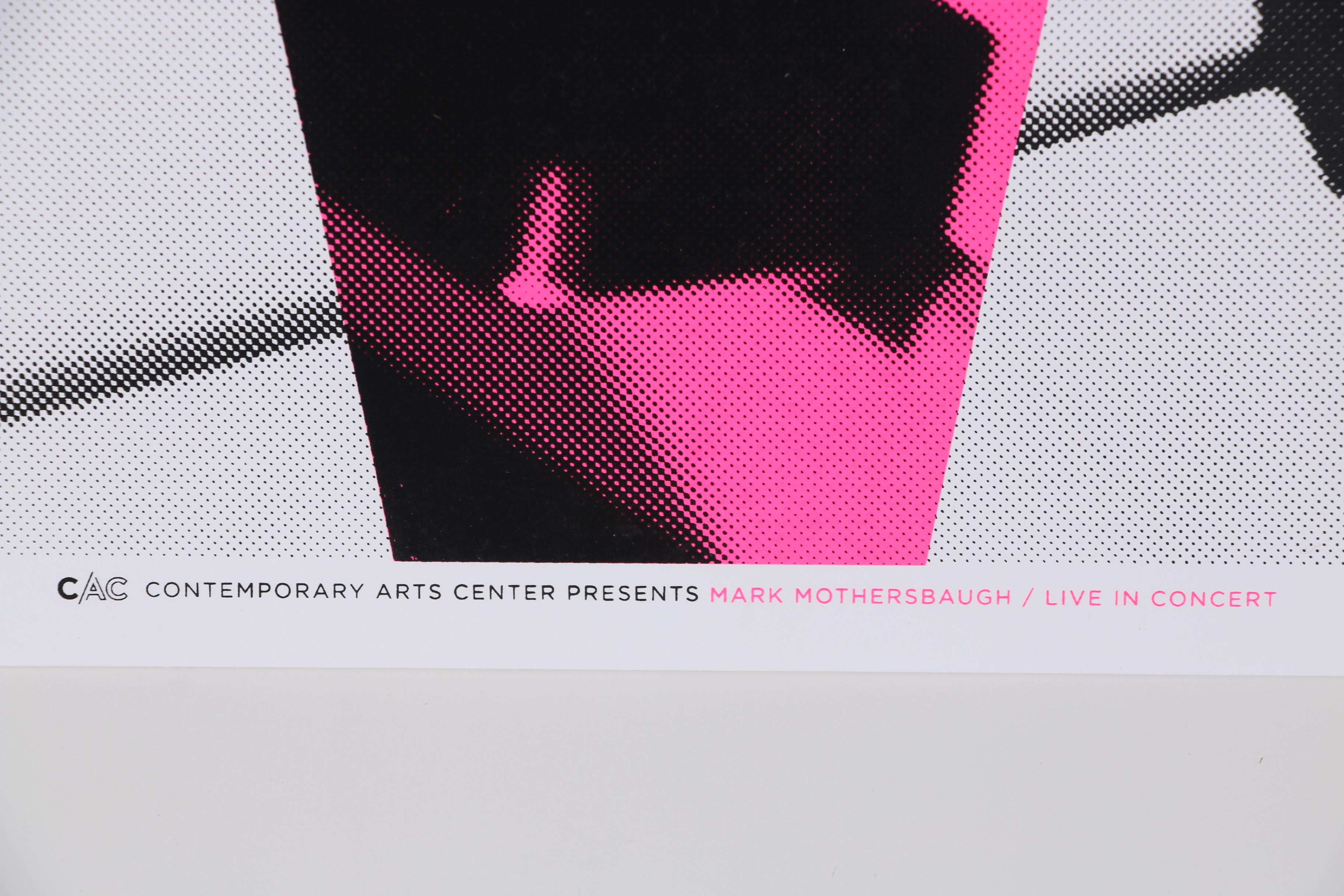 Contemporary Arts Center Performance Poster "Mark Mothersbaugh/Live in Concert"