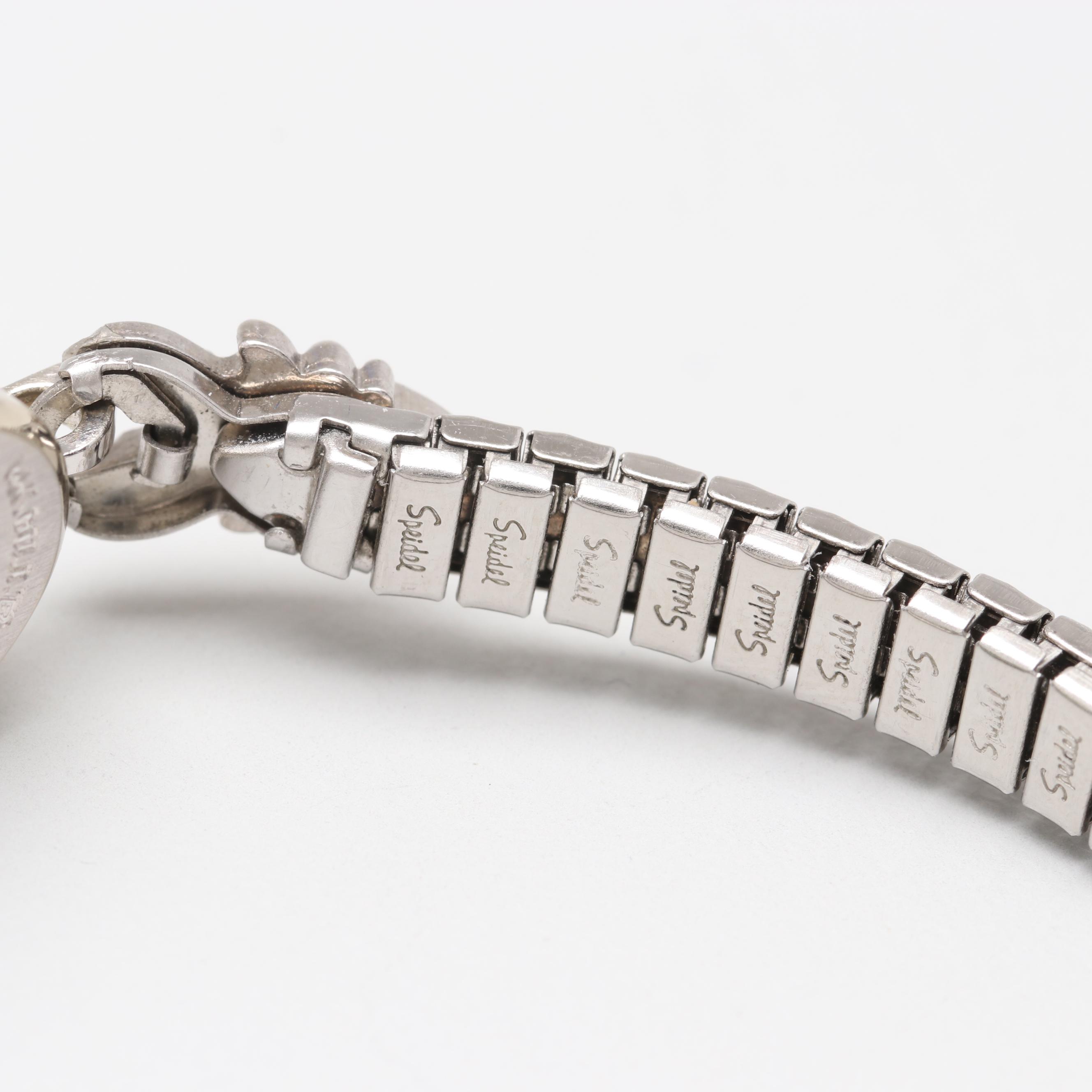 LeCoultre 14K White Gold Diamond Watch