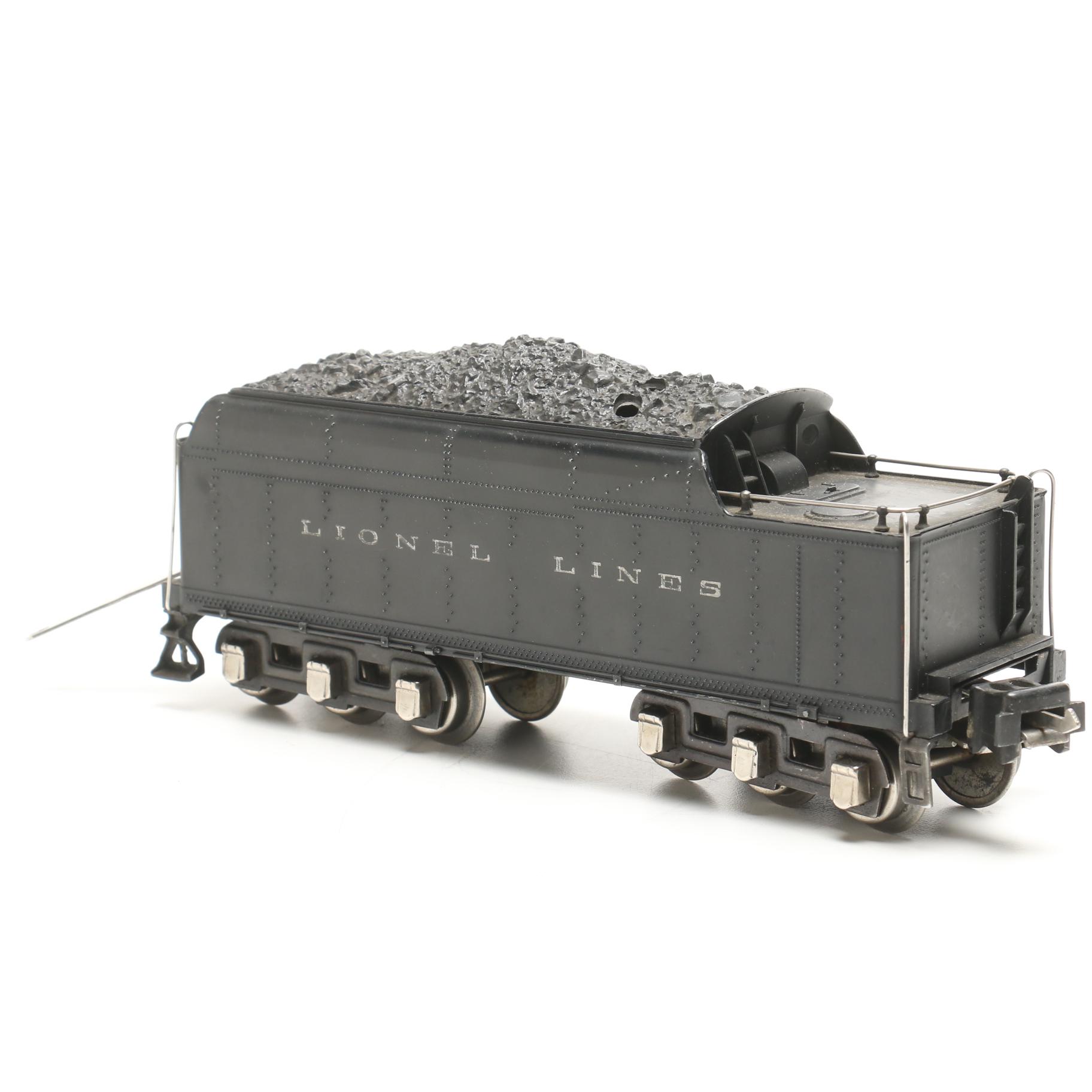 Pre War Lionel Hudson Steam Engine and Coal Tender, O Gauge