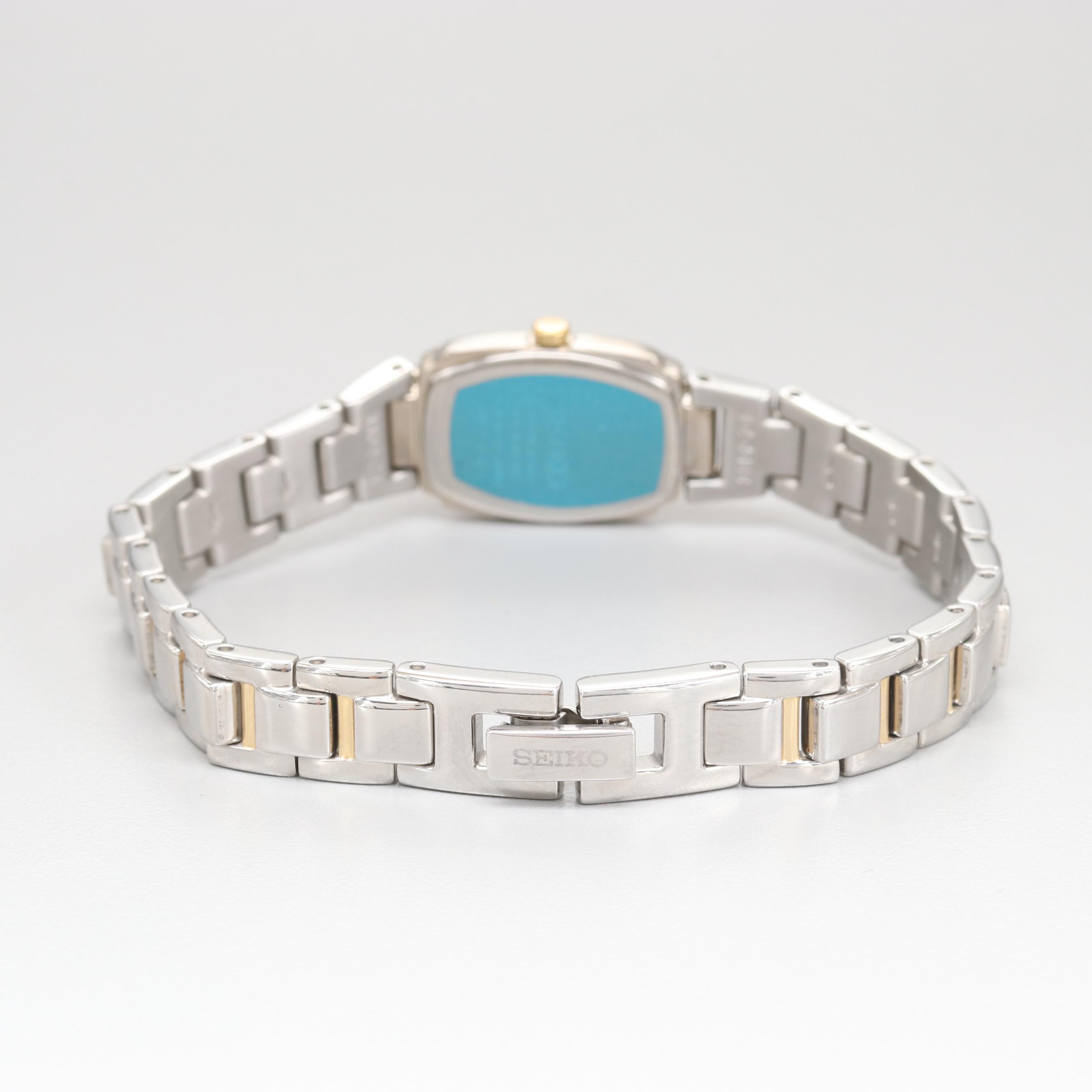 Seiko Black Dial Model SUJ631 Watch