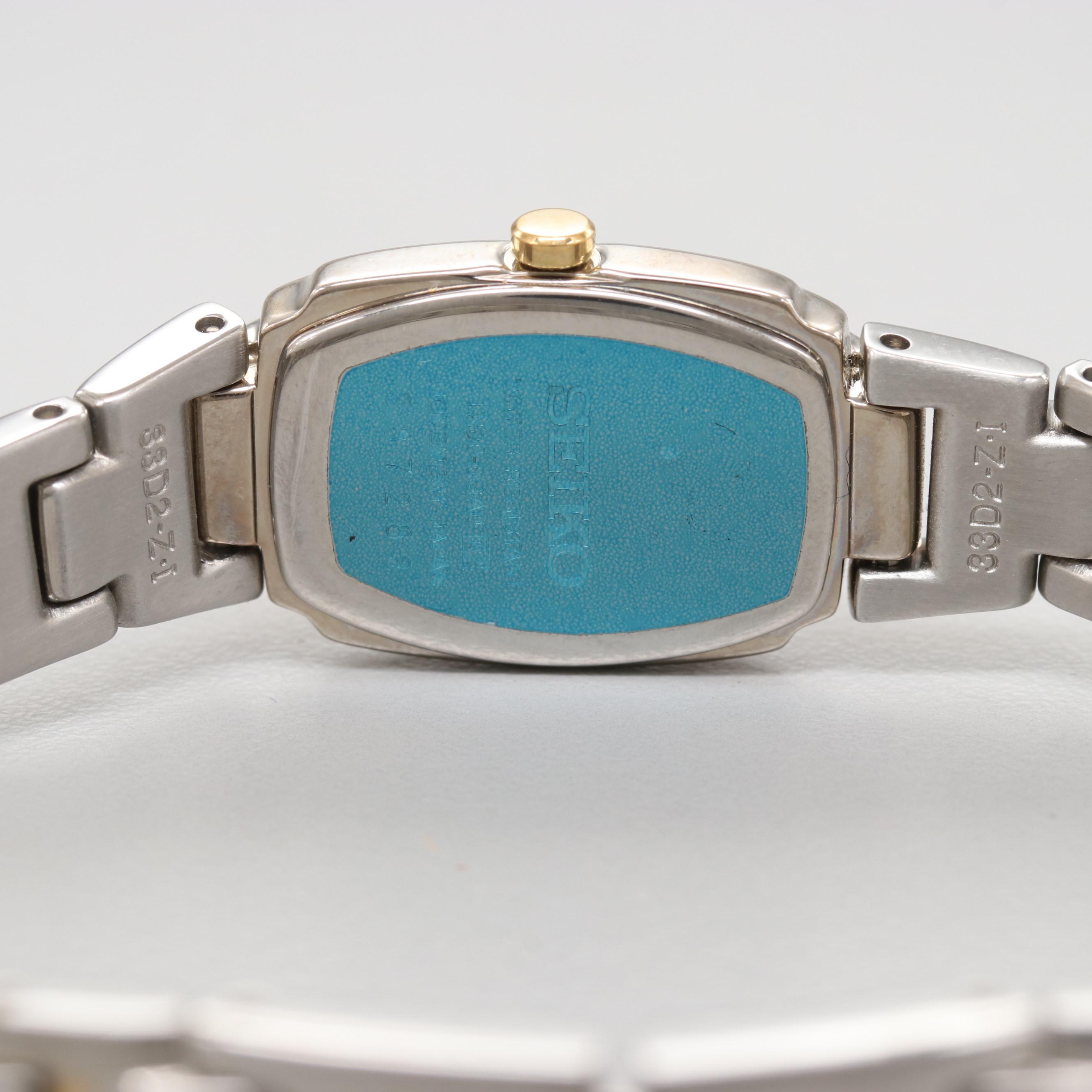 Seiko Black Dial Model SUJ631 Watch