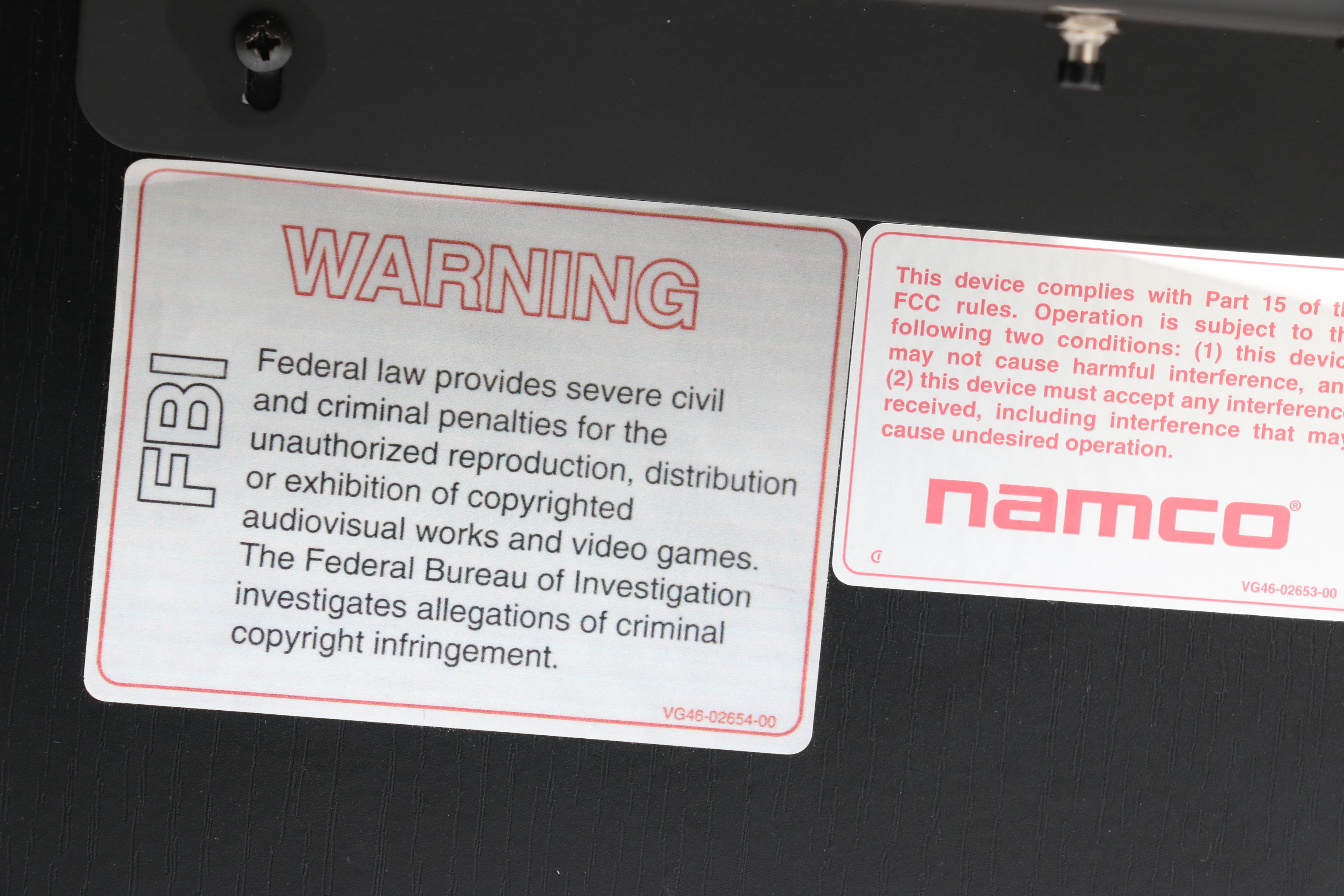 Namco Cocktail Table Arcade Game