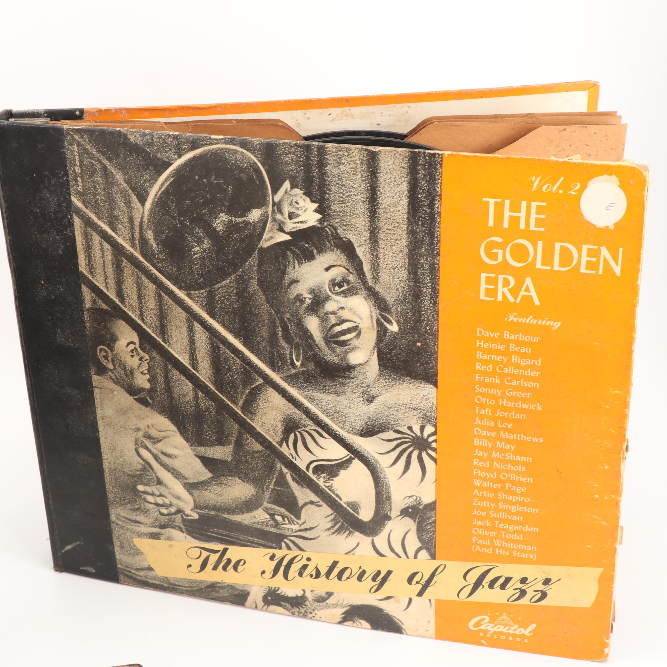 Bessie Smith, Billy Holiday and Other Big Band, Country and Jazz 78 RPM Records