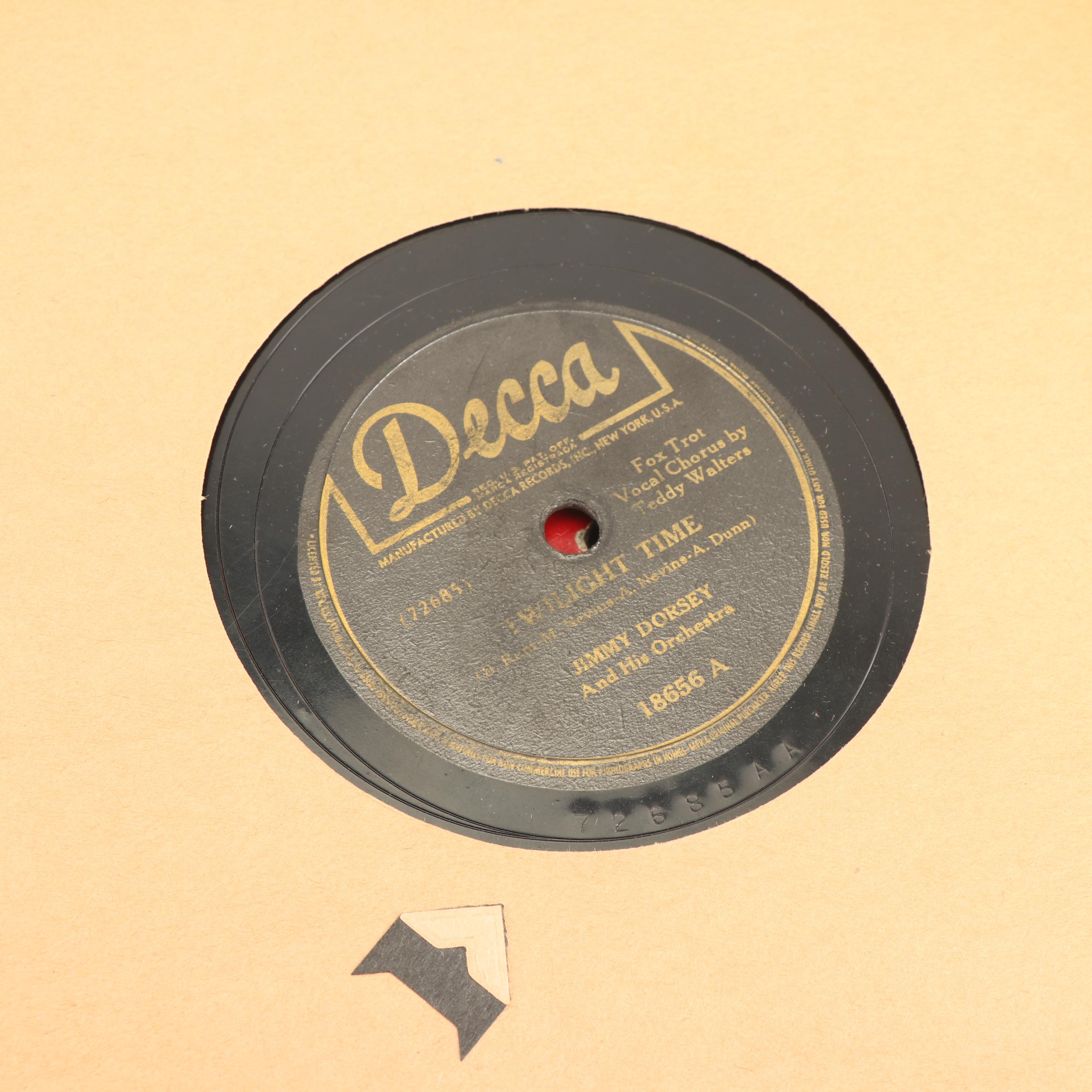 Bessie Smith, Billy Holiday and Other Big Band, Country and Jazz 78 RPM Records