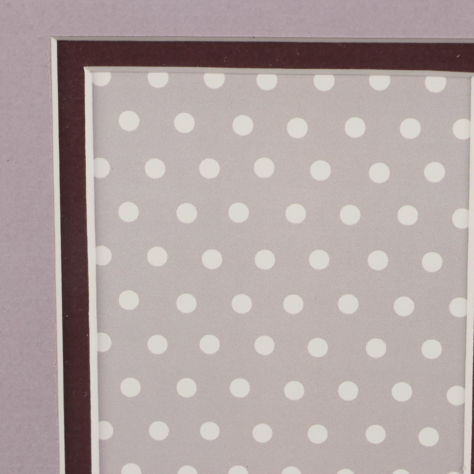 Charley Harper Offset Lithograph "Cool Cardinal"