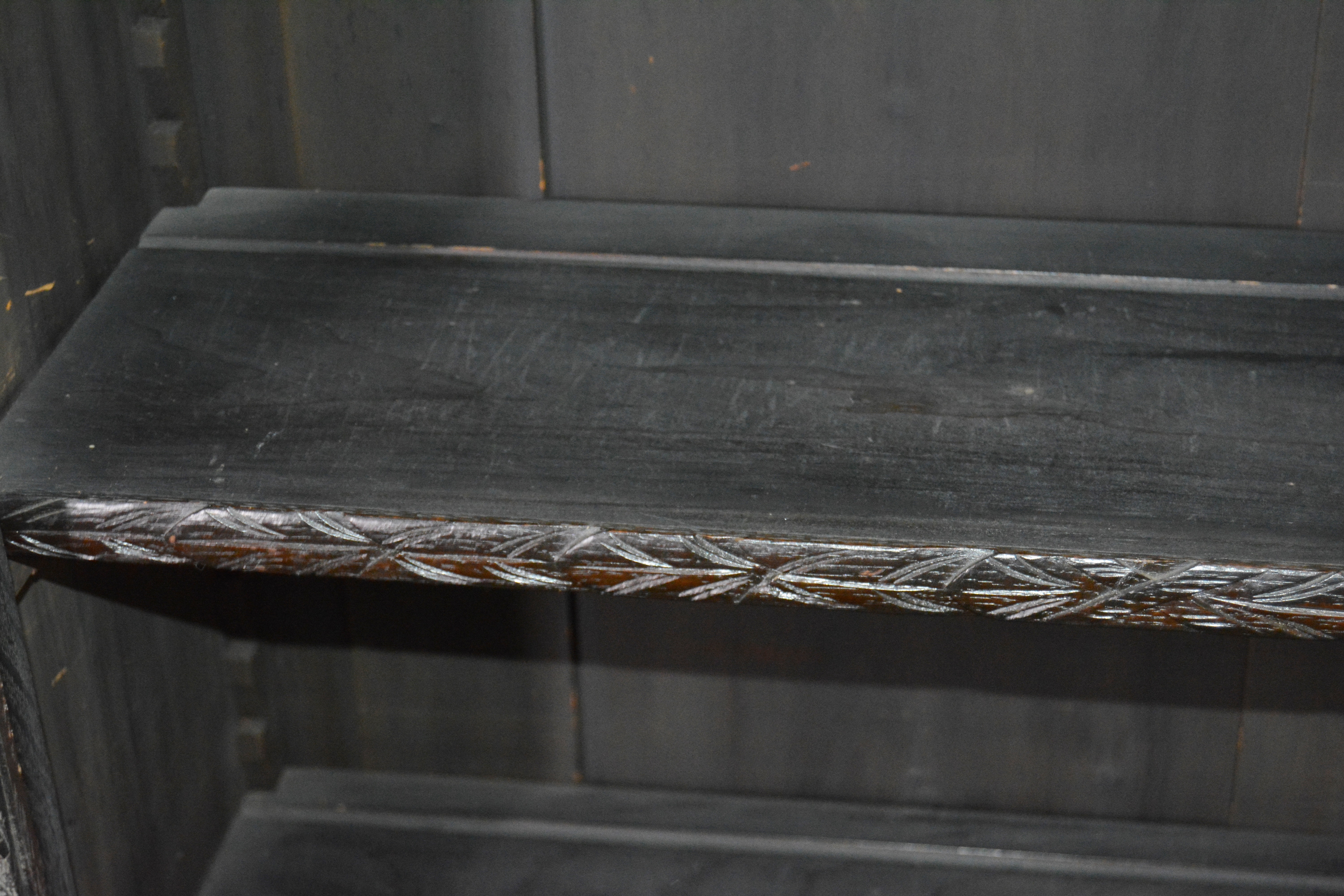 Renaissance Revival Oak Library Bookcase, Late 19th/Early 20th Century