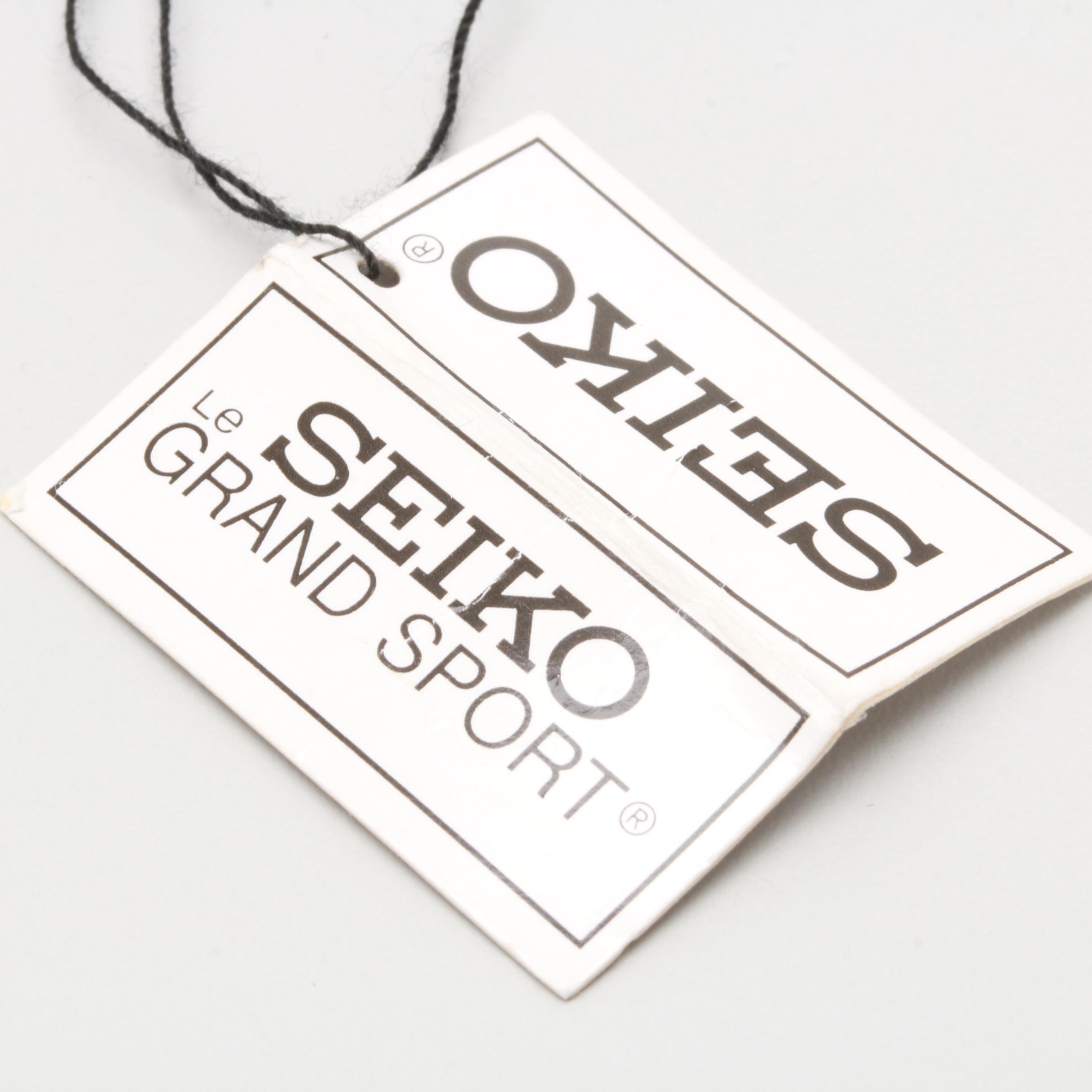 Seiko "Le Grand Sport" Stainless Steel Diamond and Mother of Pearl Watch