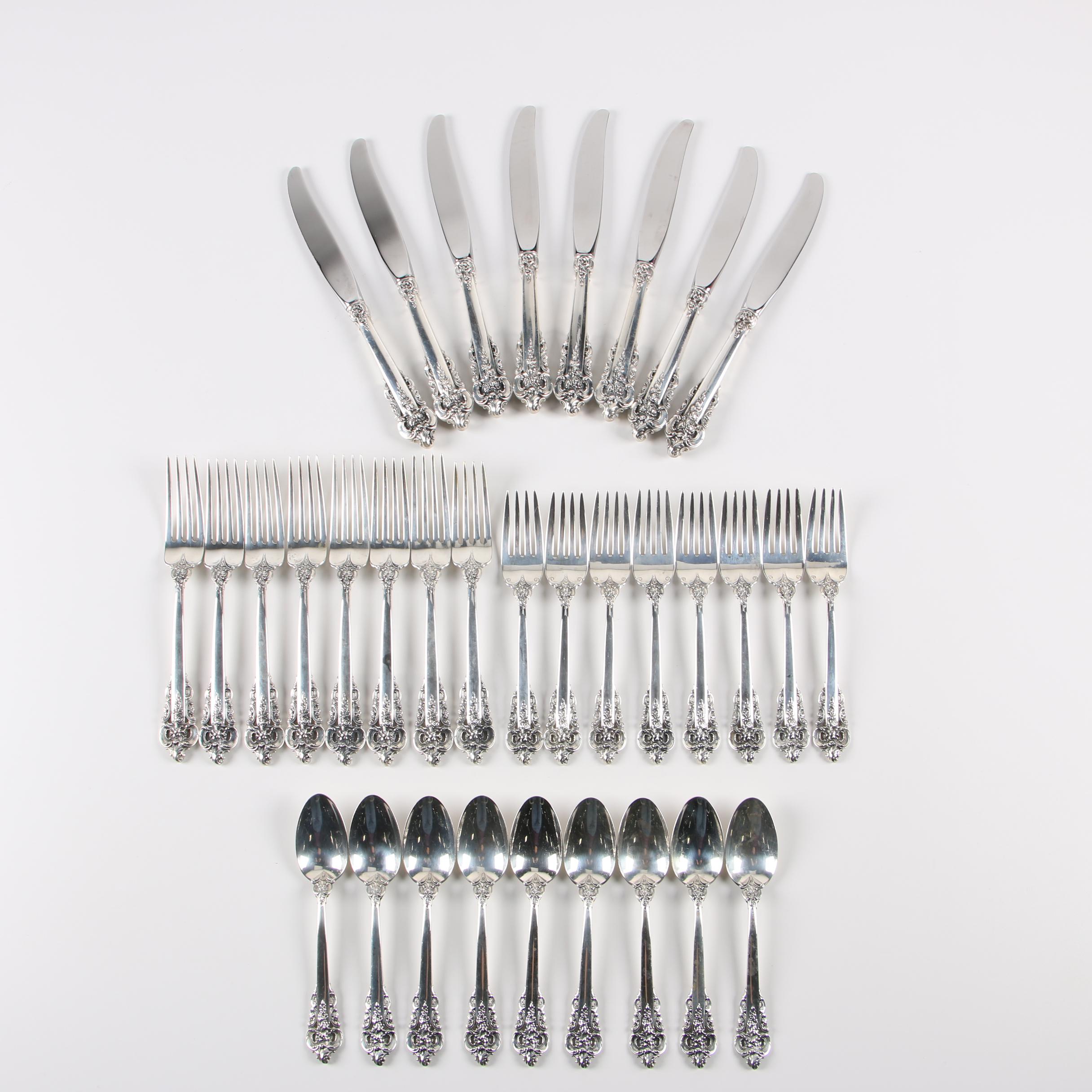 Wallace Silversmiths "Grande Baroque" Sterling Silver Flatware