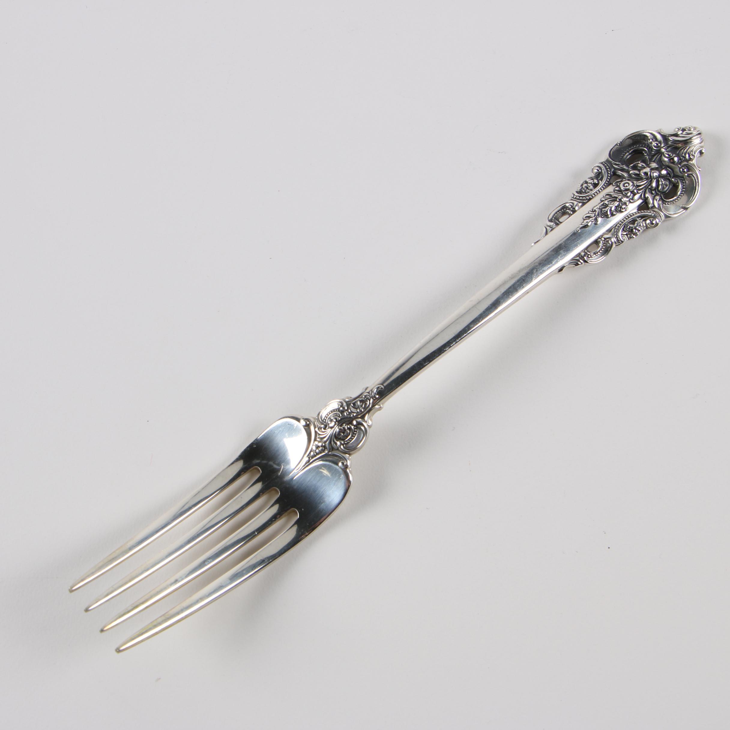 Wallace Silversmiths "Grande Baroque" Sterling Silver Flatware