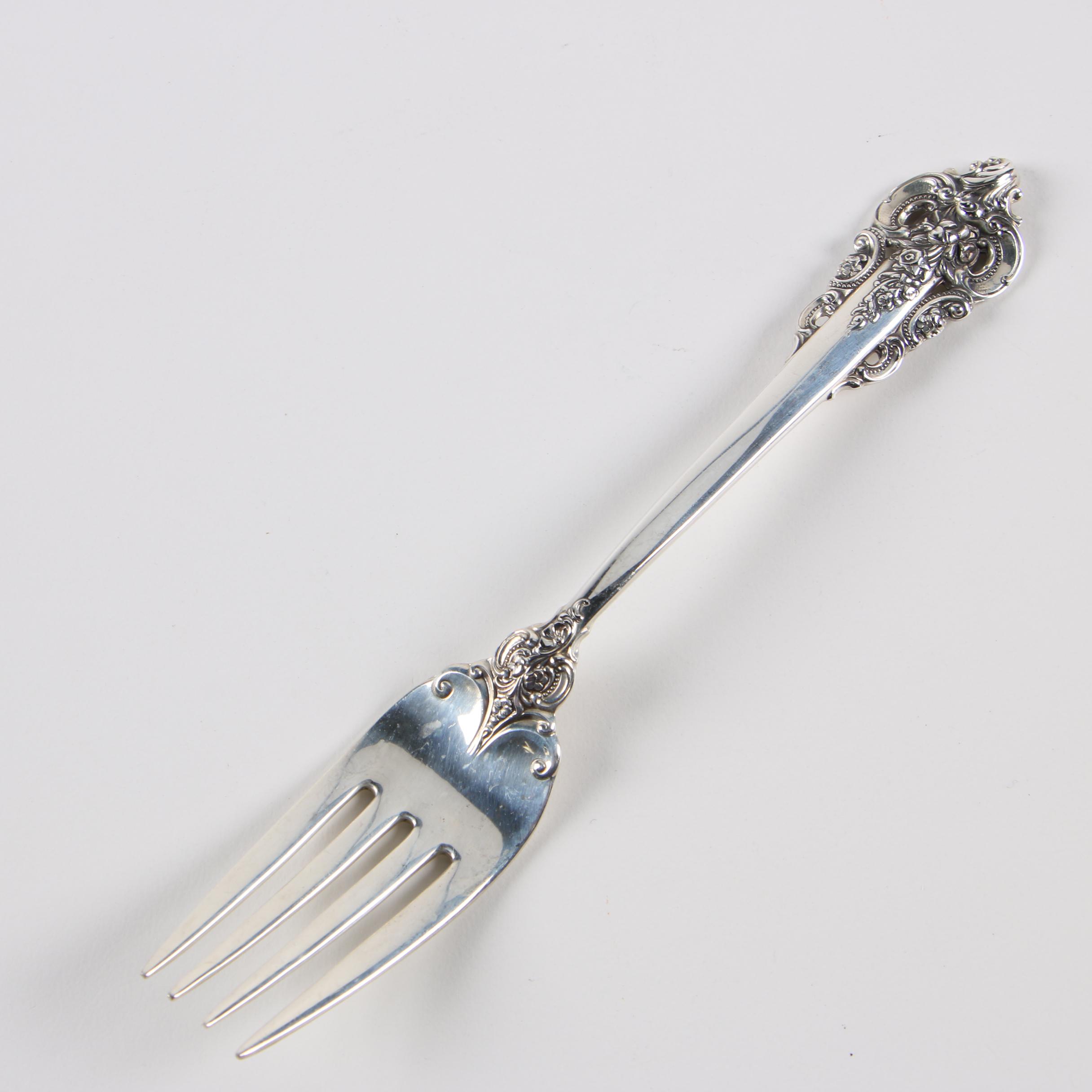 Wallace Silversmiths "Grande Baroque" Sterling Silver Flatware