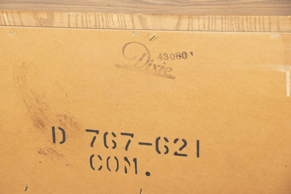 Campaign Style Oak Nightstands by Dixie, Mid-20th Century