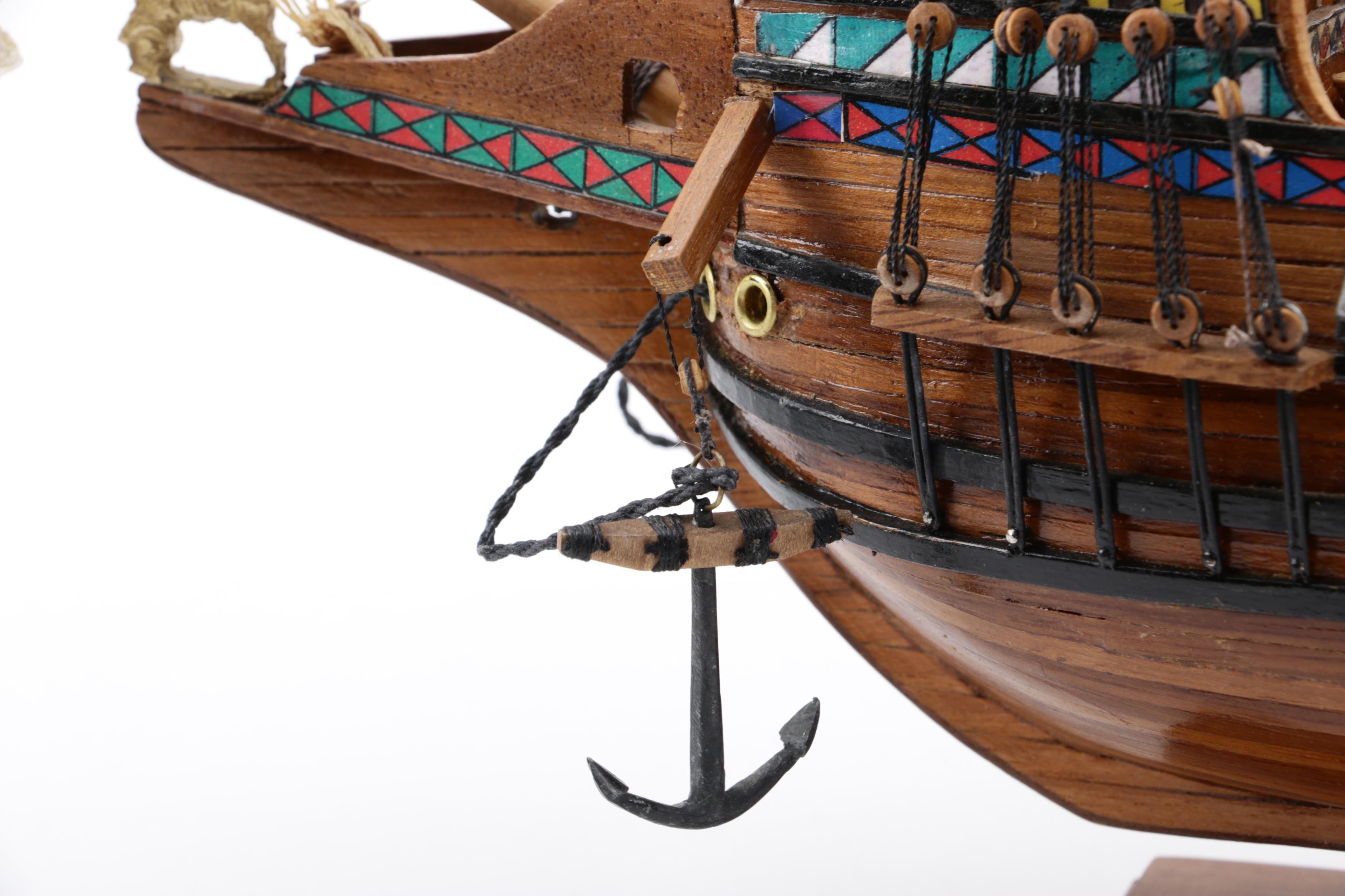 Mamoli Golden Hind 1577 Wooden Ship Model