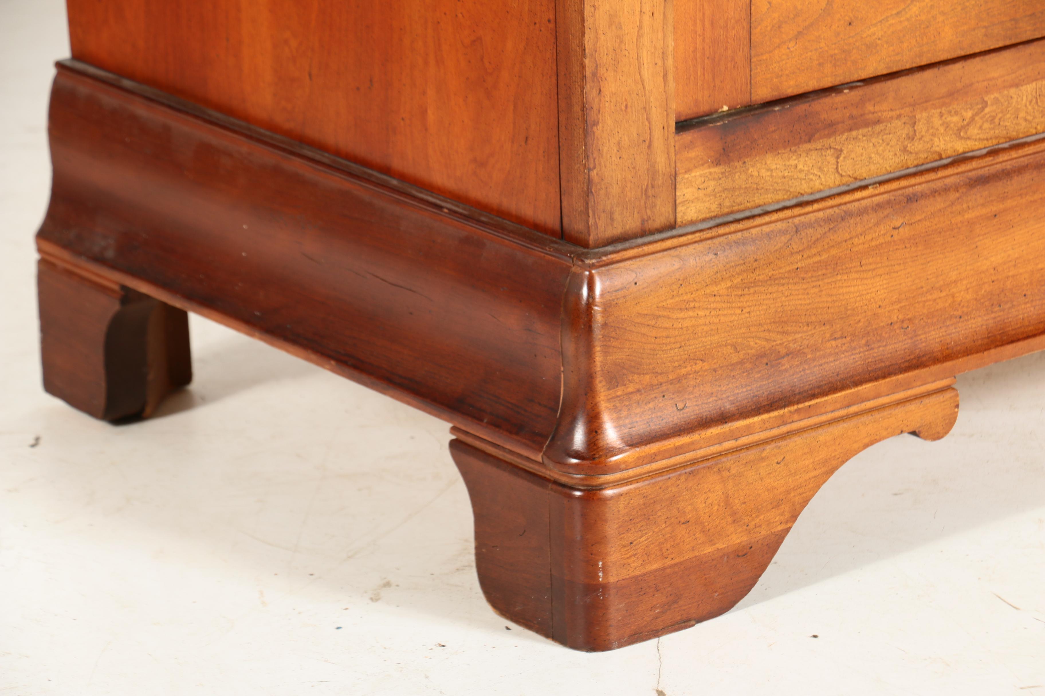 Louis Philippe Style Cherrywood Wardrobe by National Mt. Airy