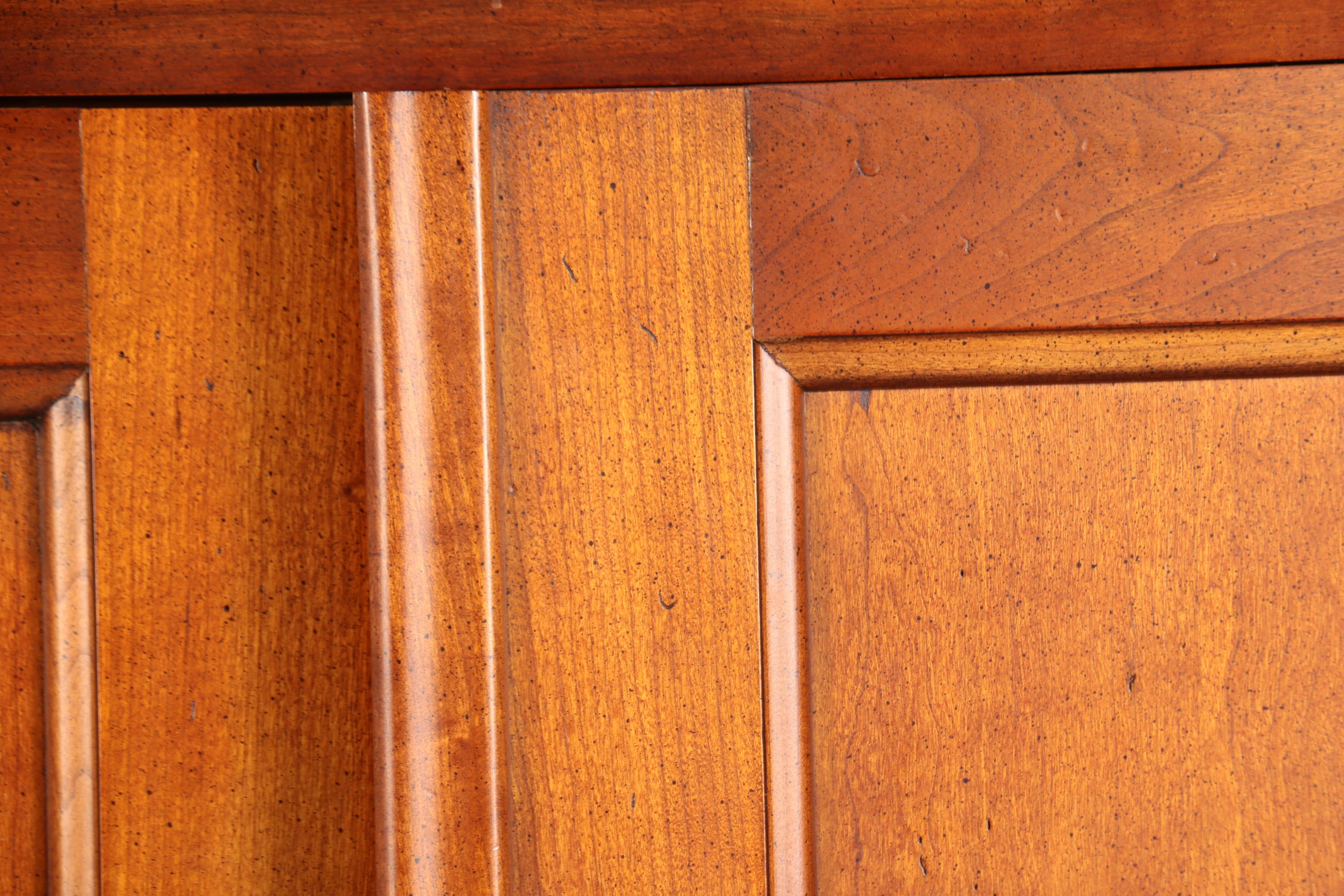 Louis Philippe Style Cherrywood Wardrobe by National Mt. Airy