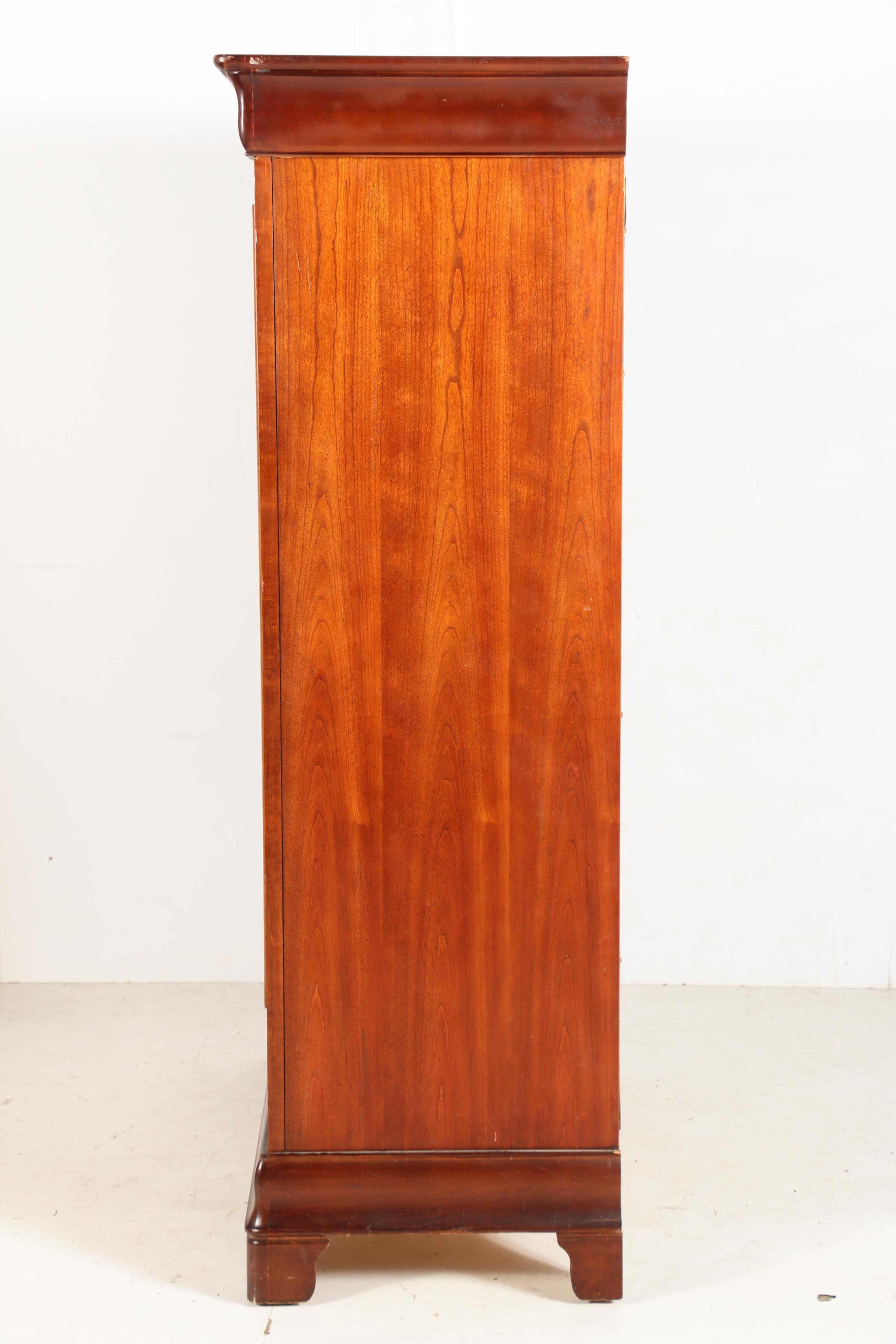 Louis Philippe Style Cherrywood Wardrobe by National Mt. Airy