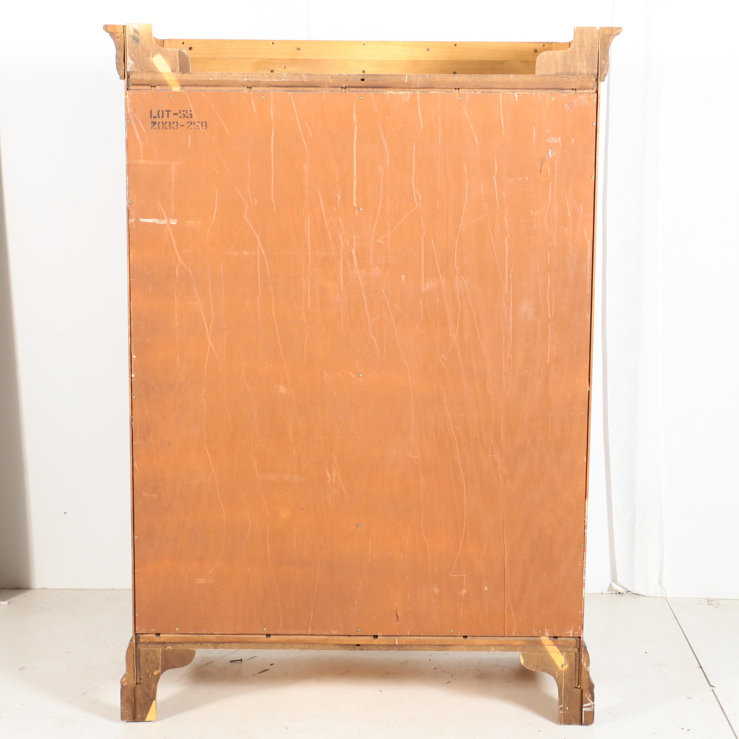 Louis Philippe Style Cherrywood Wardrobe by National Mt. Airy