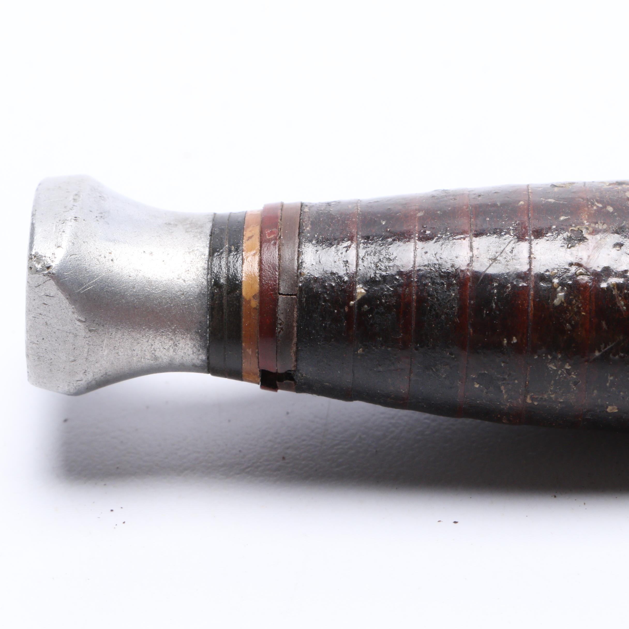 Vintage Ka-Bar 1237 Knife with Sheath