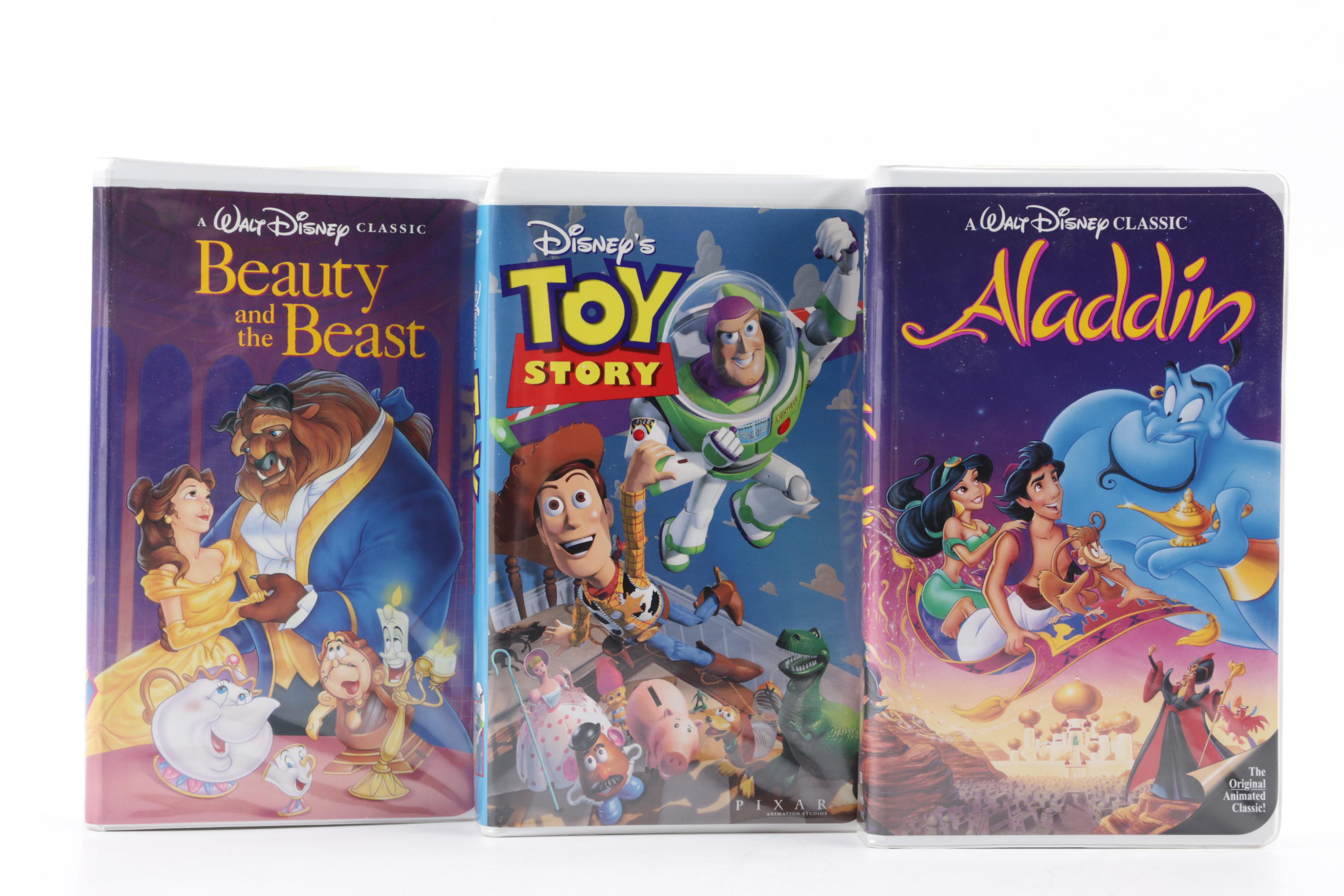 Disney VHS Tapes Including Fantasia