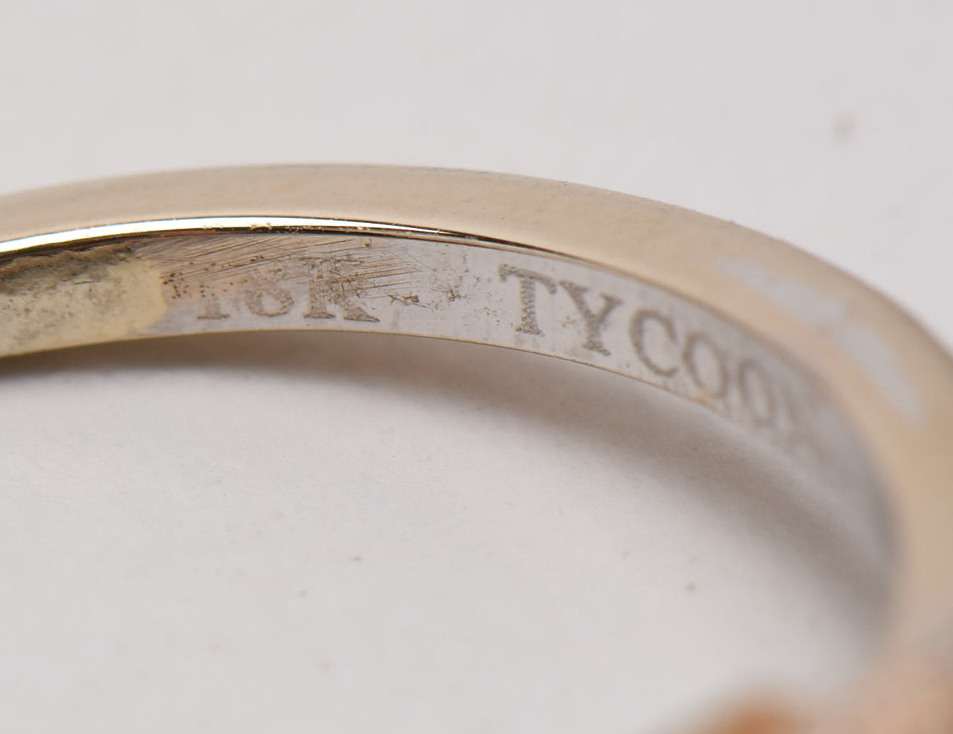 Tycoon 18K Rose and White Gold 0.98 CTW Diamond Engagement Ring