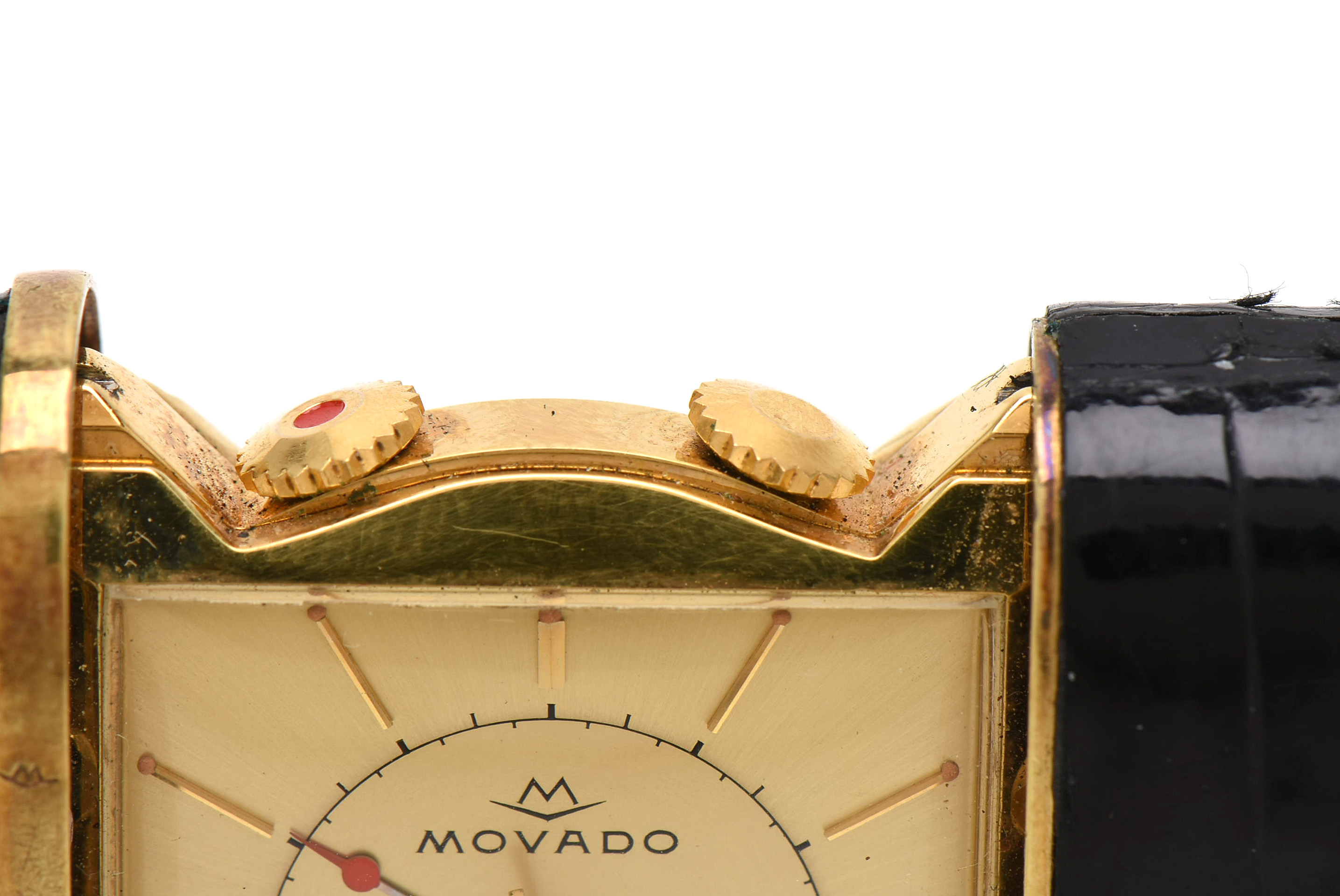 Movado Ermetophon Purse Watch With Alarm