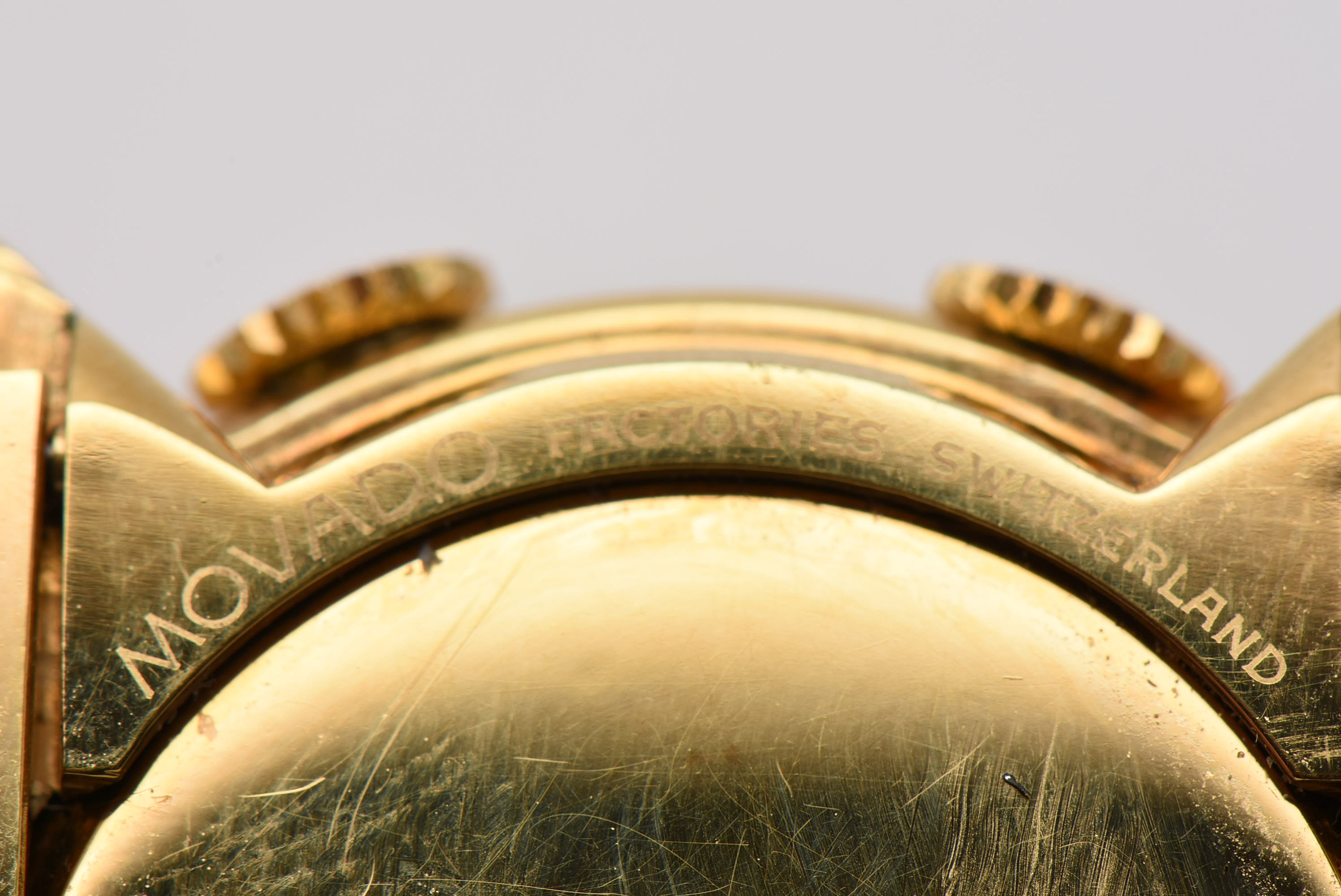 Movado Ermetophon Purse Watch With Alarm