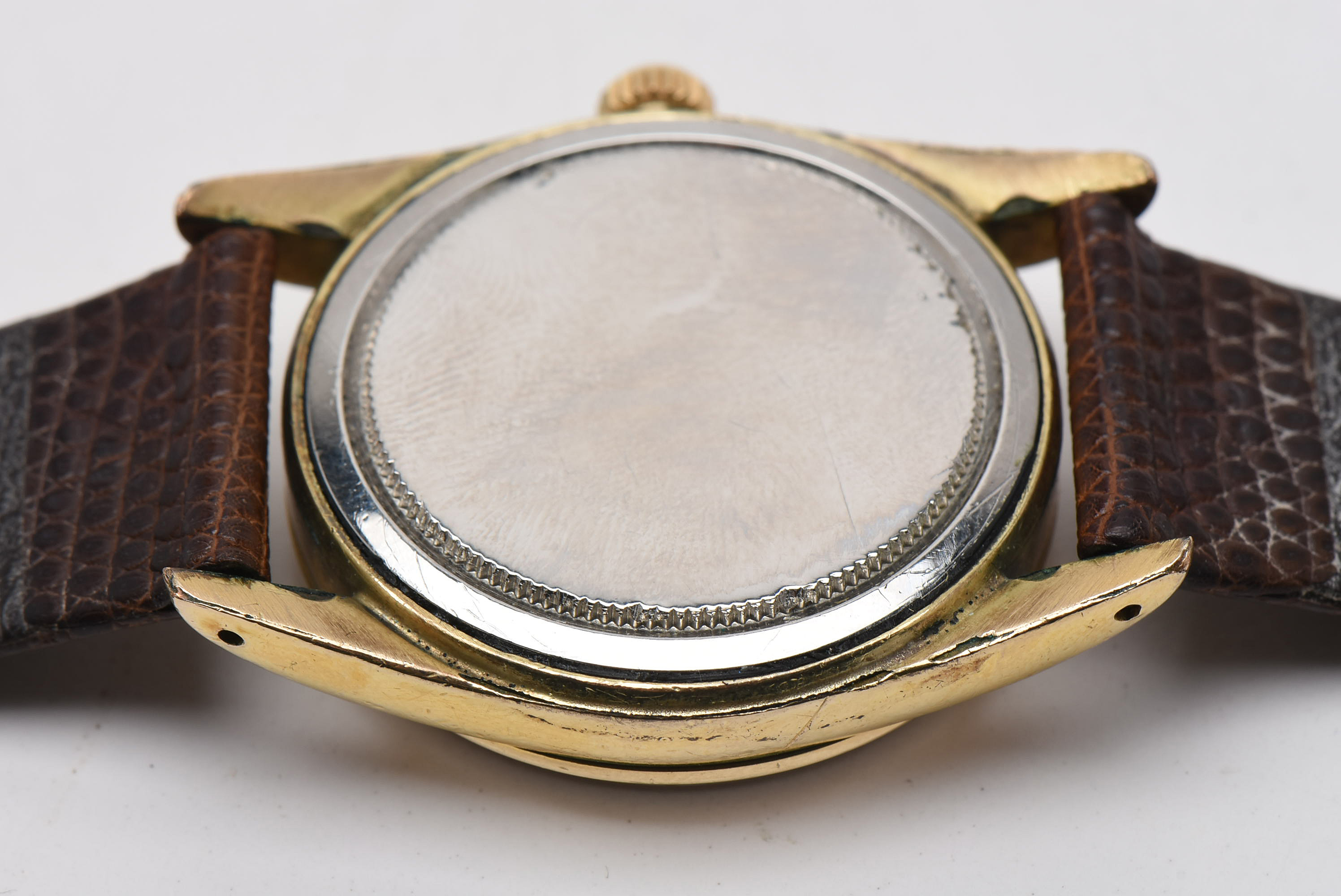 Circa 1961 Rolex Gold Tone Oysterdate Watch