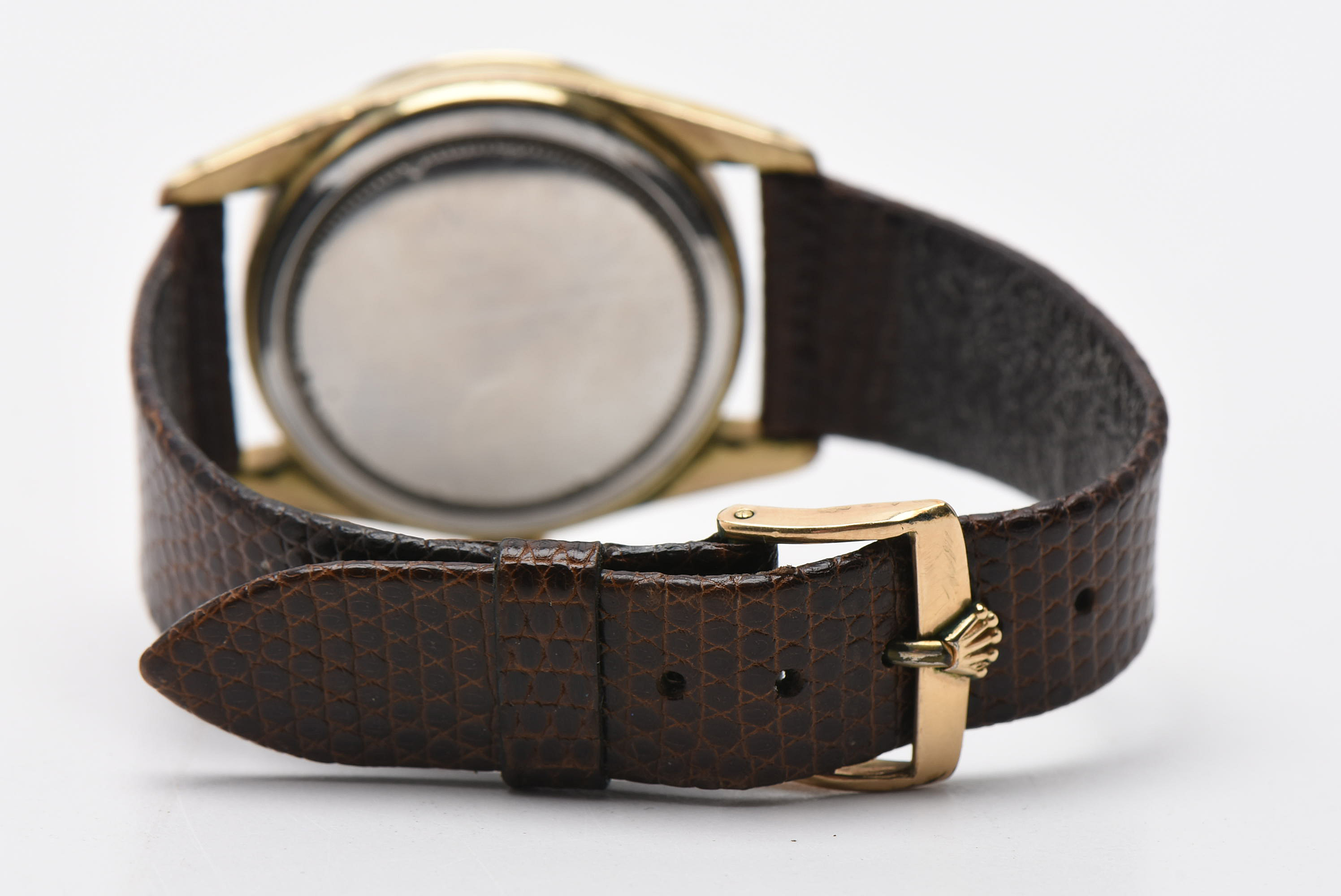 Circa 1961 Rolex Gold Tone Oysterdate Watch