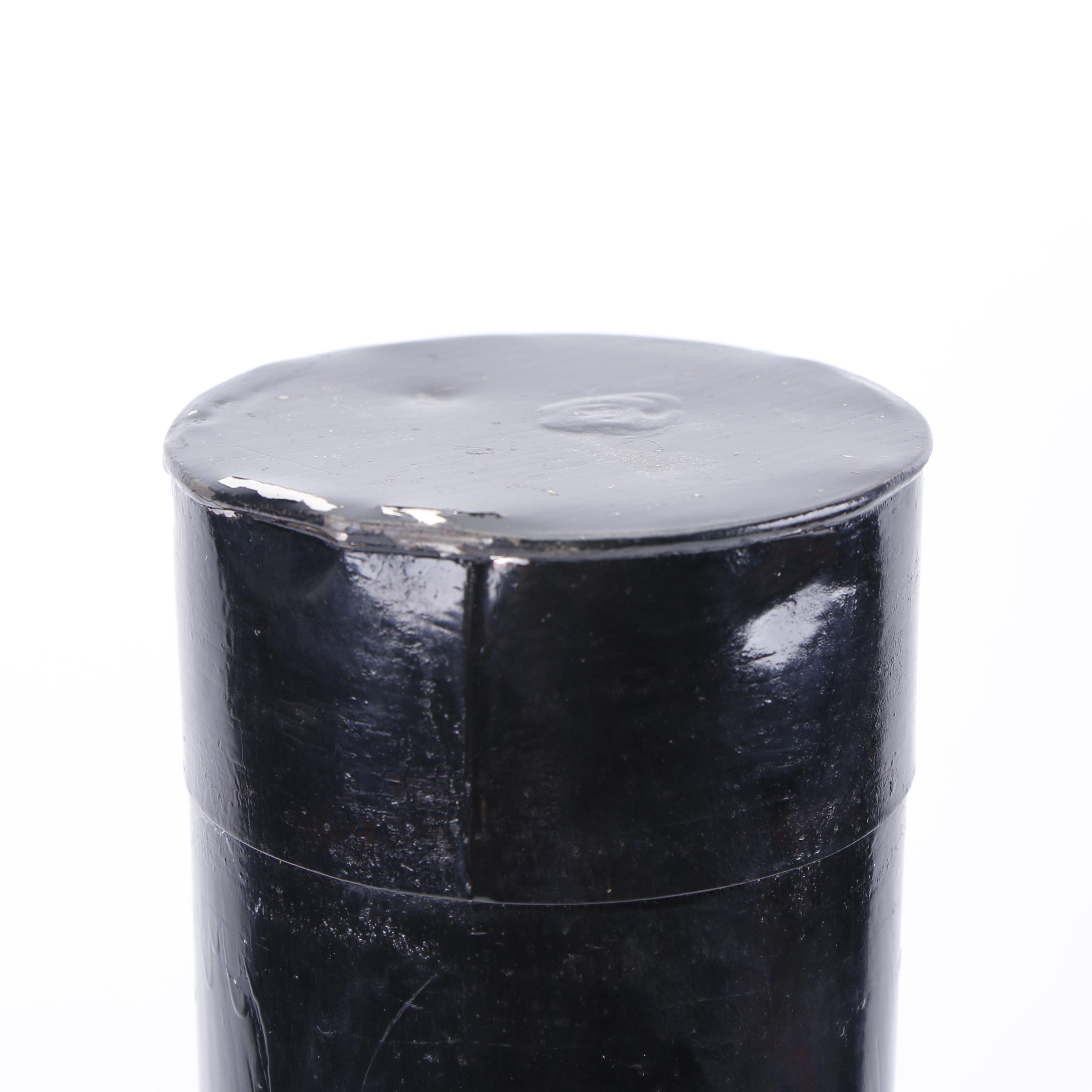 Hand-Painted "City Plans" Document Carrying Tube