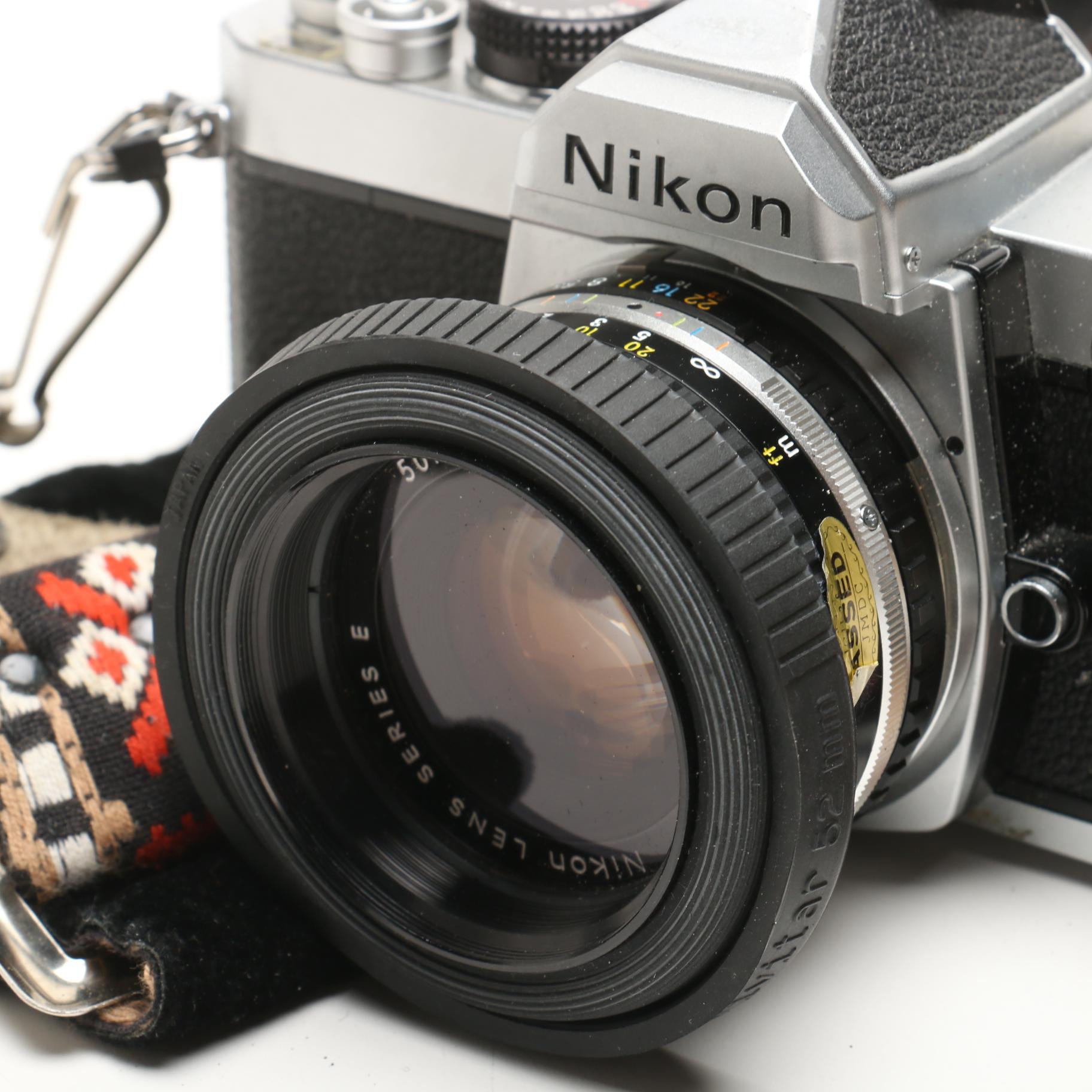 Vintage Nikon FM 35mm SLR Camera