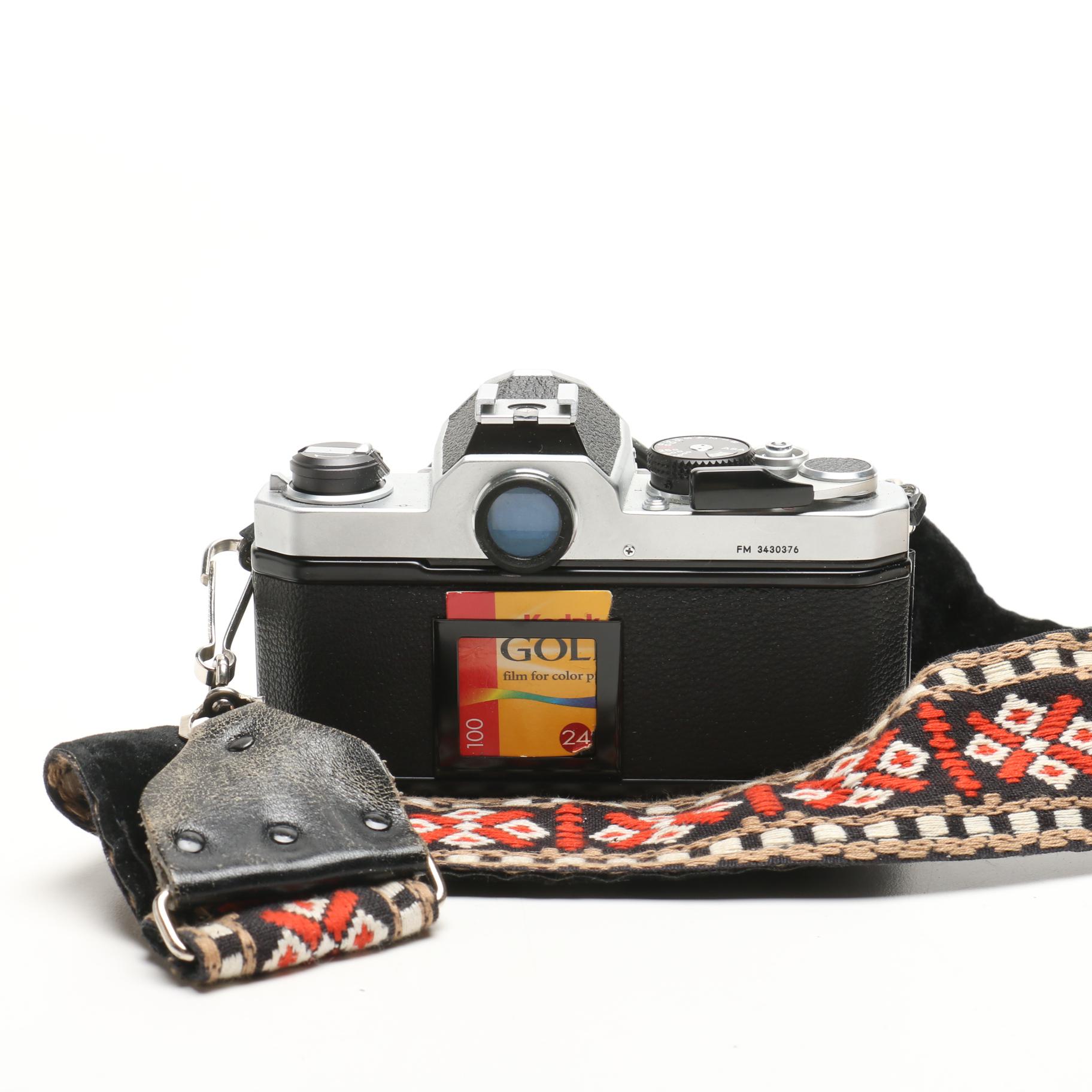 Vintage Nikon FM 35mm SLR Camera