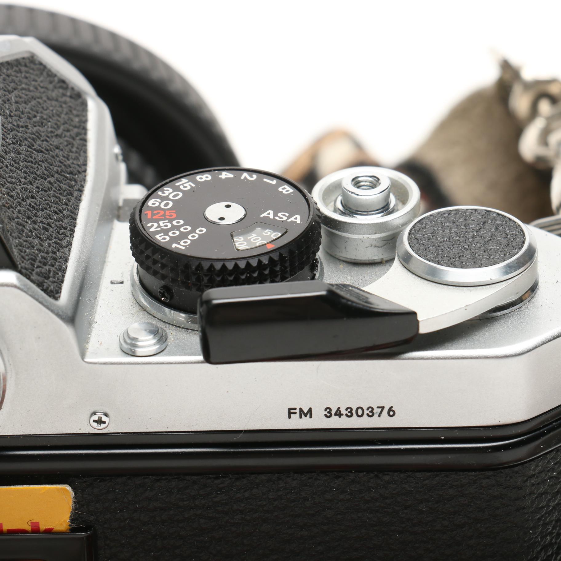 Vintage Nikon FM 35mm SLR Camera