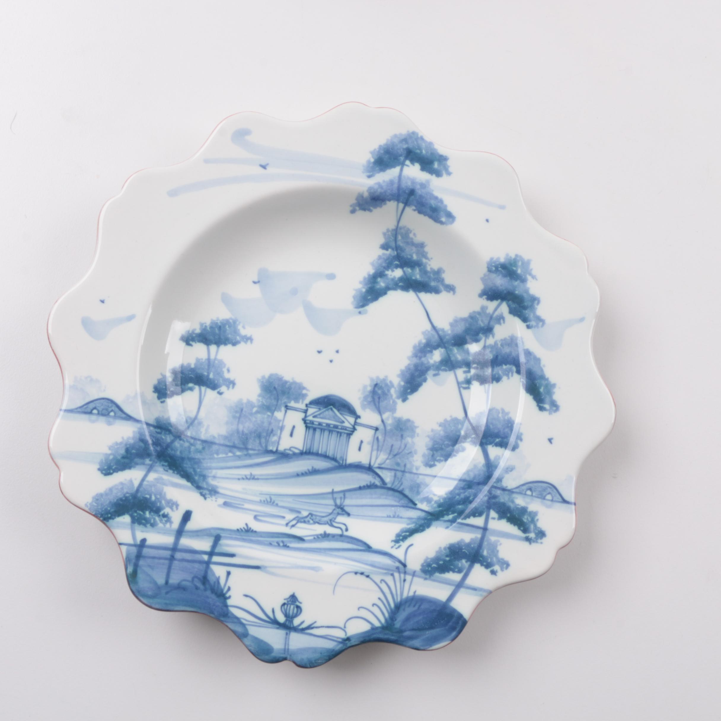 Hand-Painted "Isis" Ceramic Dinnerware by Deborah Sears