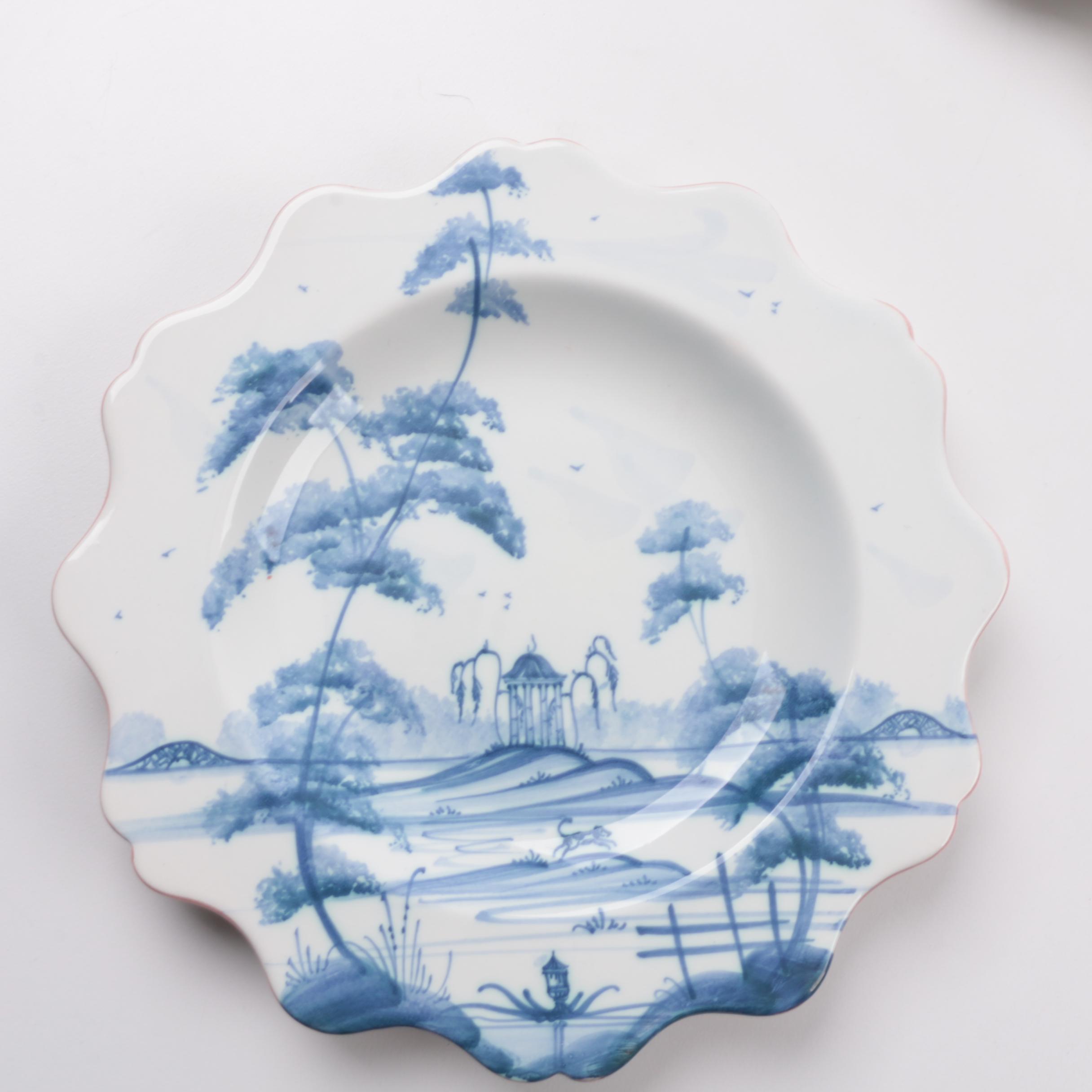 Hand-Painted "Isis" Ceramic Dinnerware by Deborah Sears