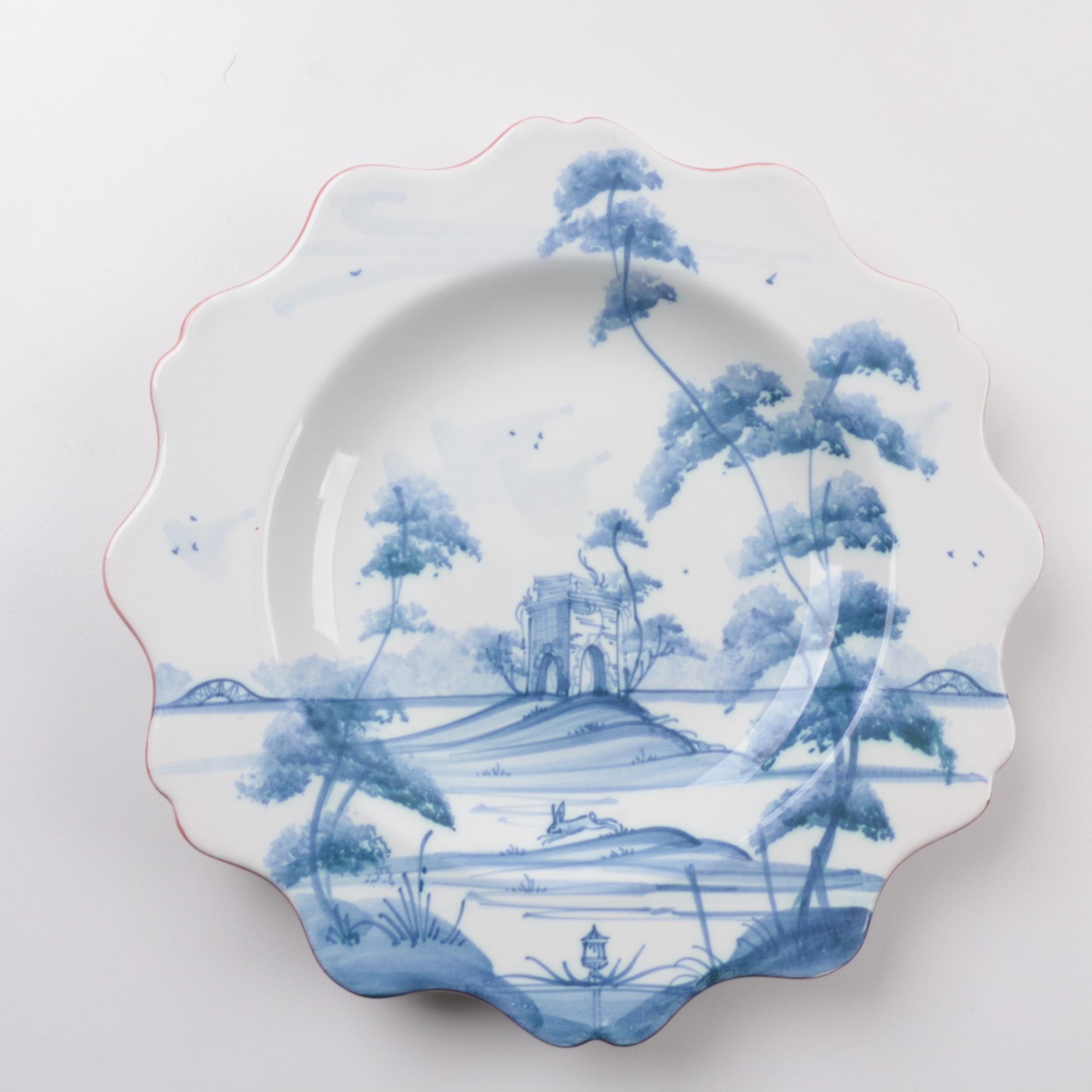 Hand-Painted "Isis" Ceramic Dinnerware by Deborah Sears