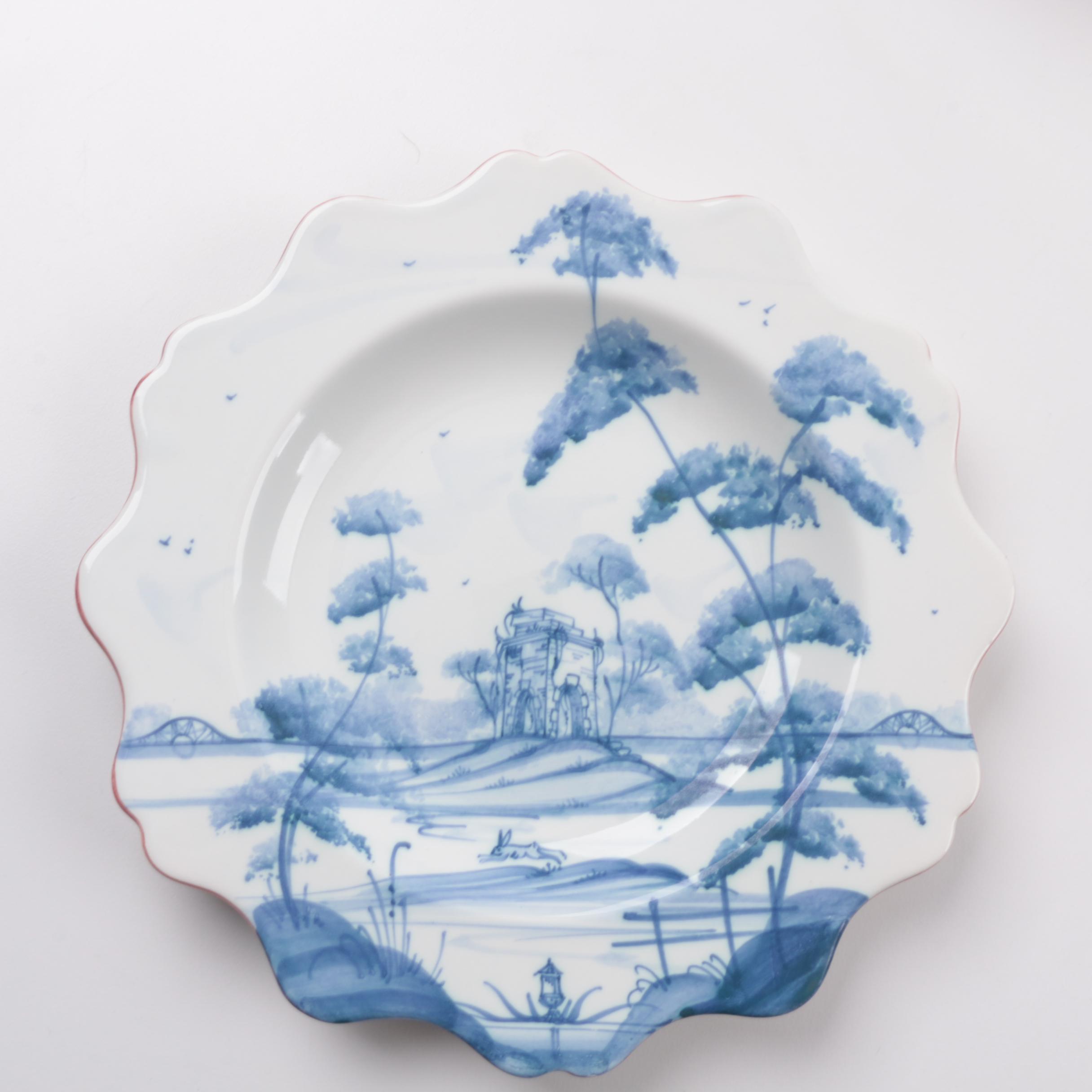 Hand-Painted "Isis" Ceramic Dinnerware by Deborah Sears